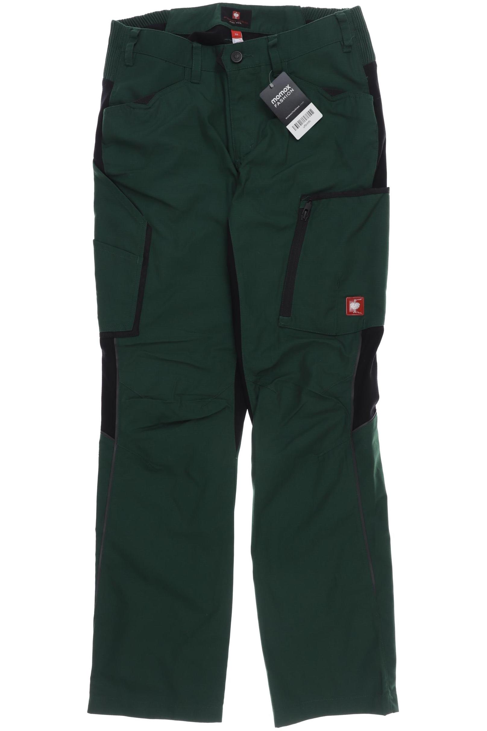 

engelbert strauss Damen Stoffhose, grün, Gr. 36