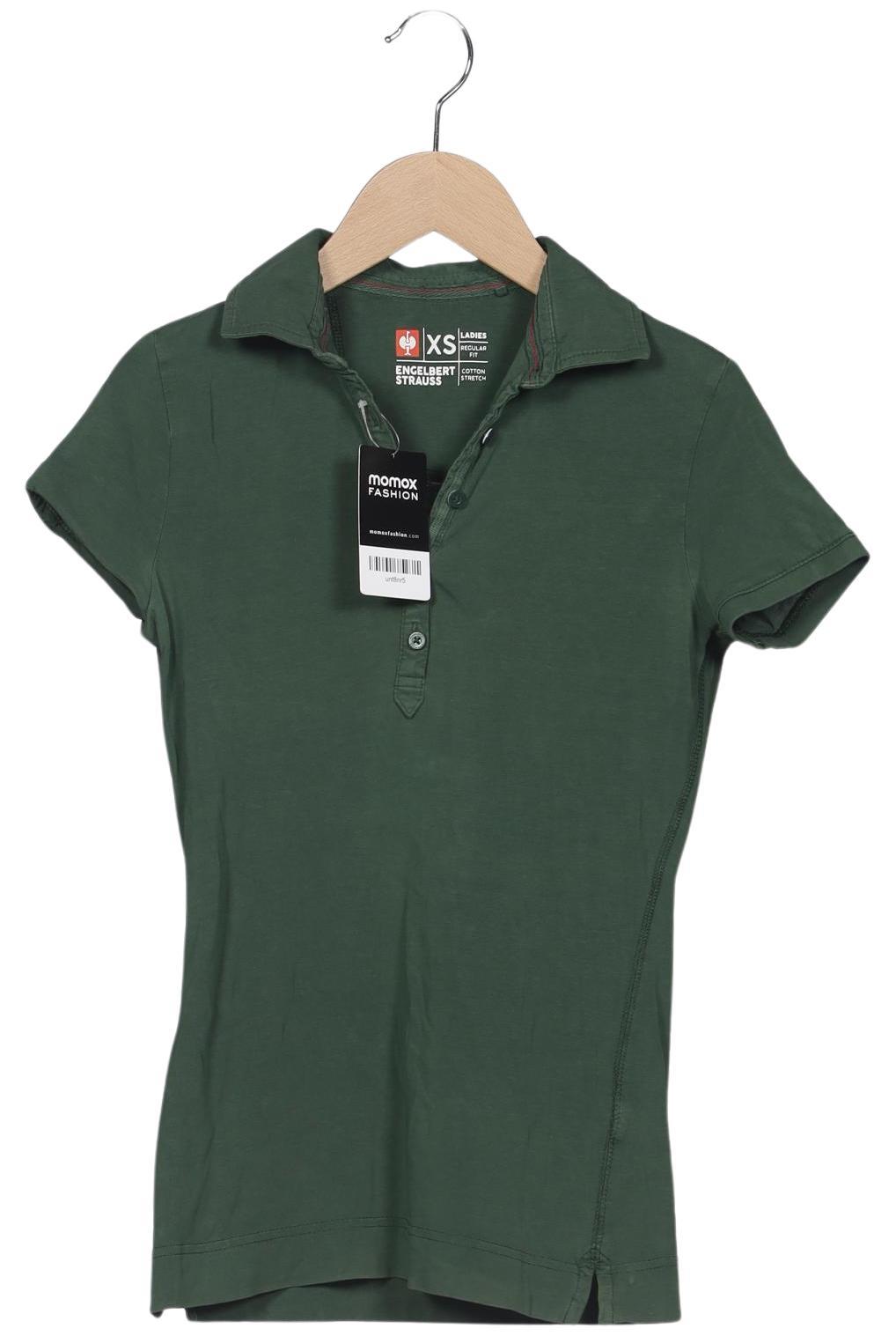 Thumbnail - engelbert strauss Damen Poloshirt, grün, Gr. 34