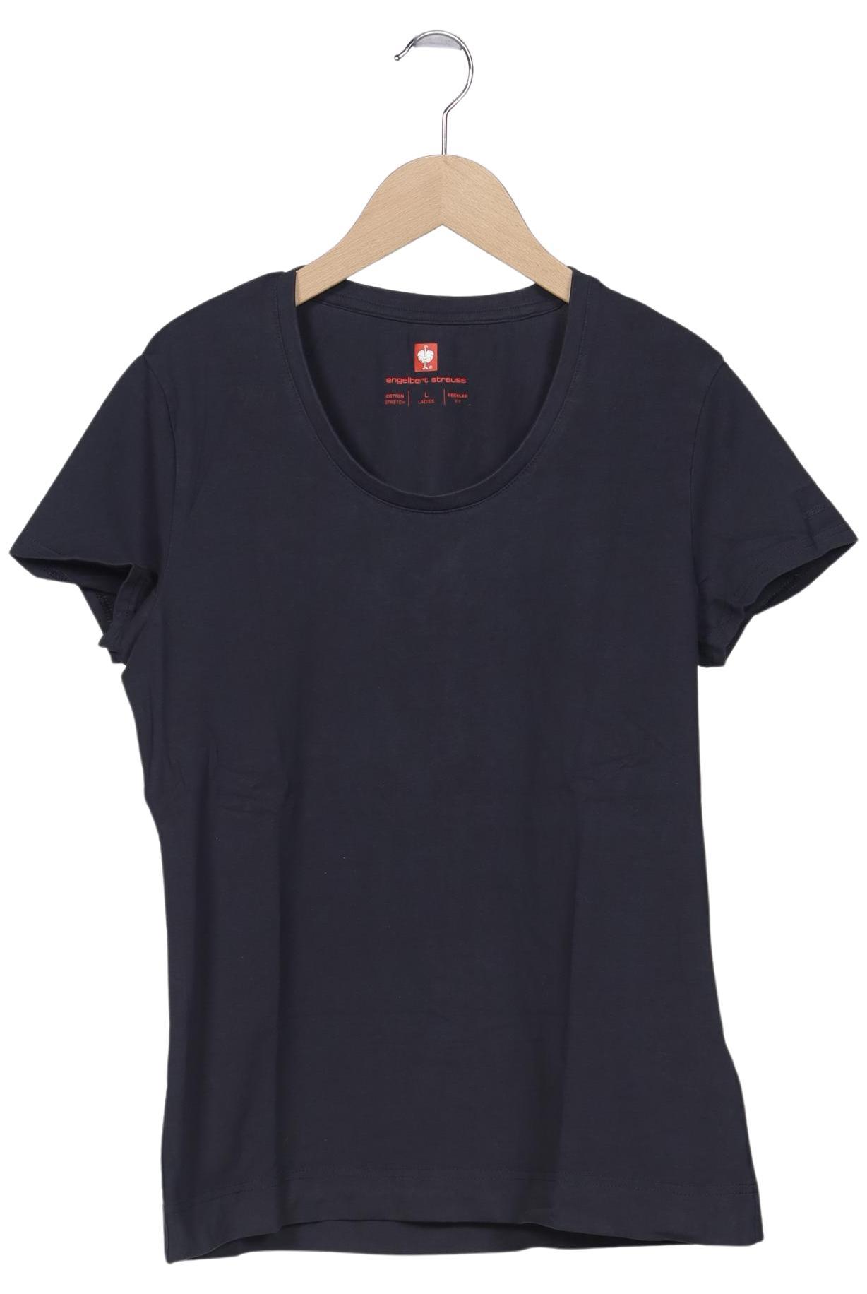 Thumbnail - engelbert strauss Damen T-Shirt, marineblau, Gr. 42