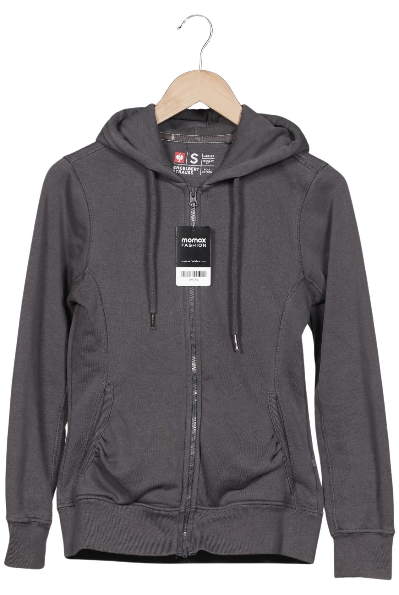 

engelbert strauss Damen Kapuzenpullover, grau, Gr. 36