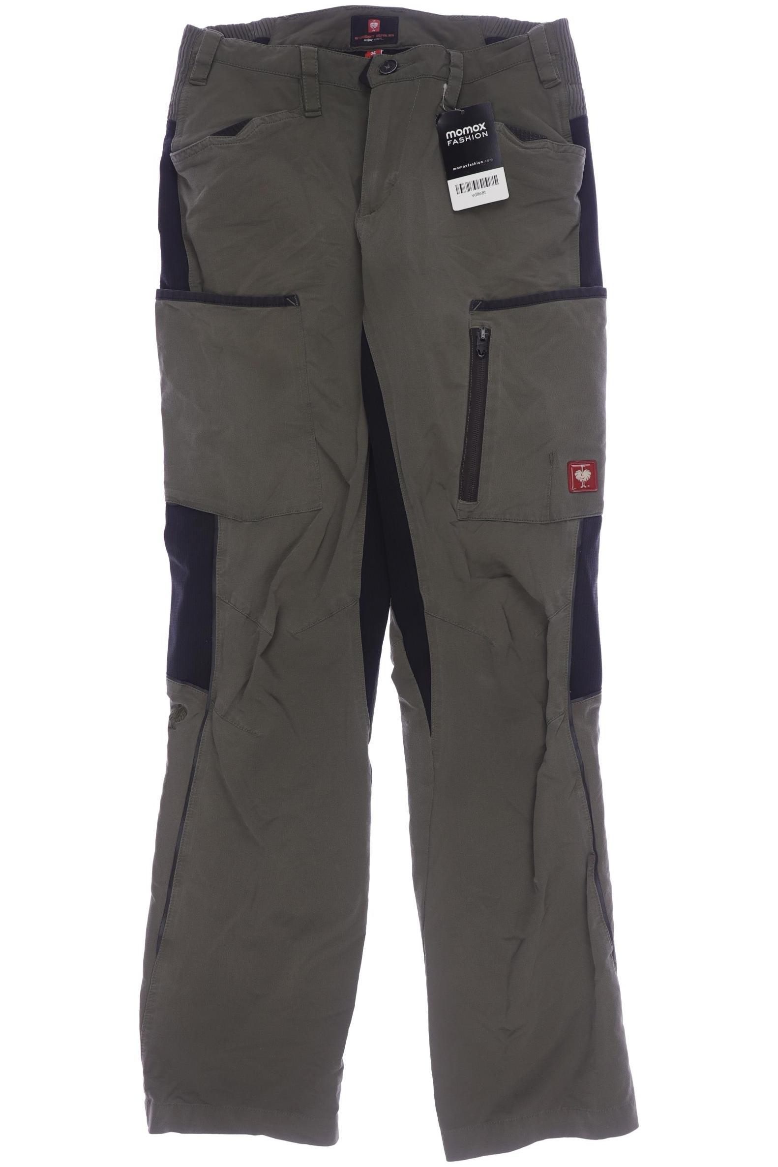 

engelbert strauss Damen Stoffhose, grün, Gr. 34