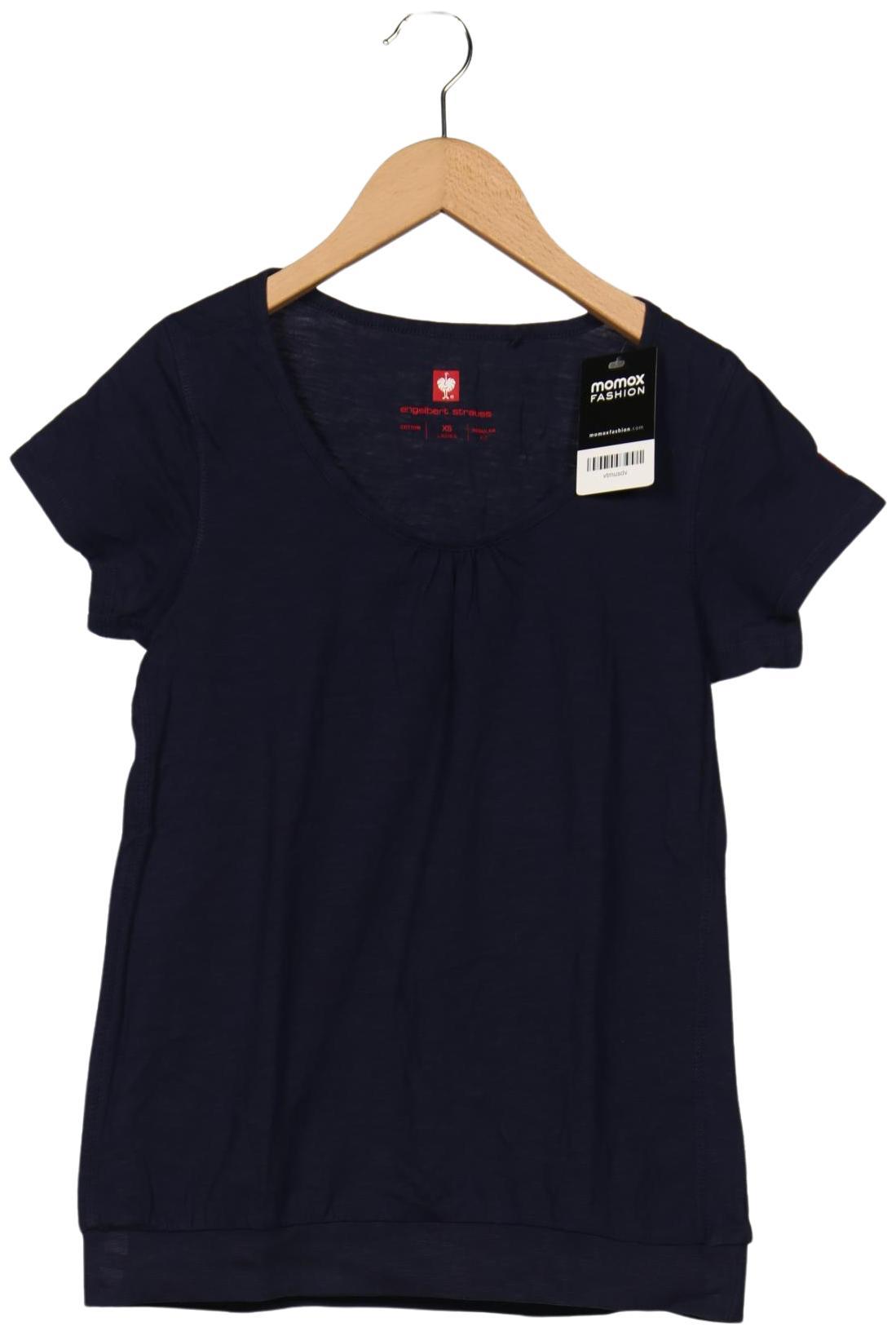 Thumbnail - engelbert strauss Damen T-Shirt, marineblau, Gr. 34