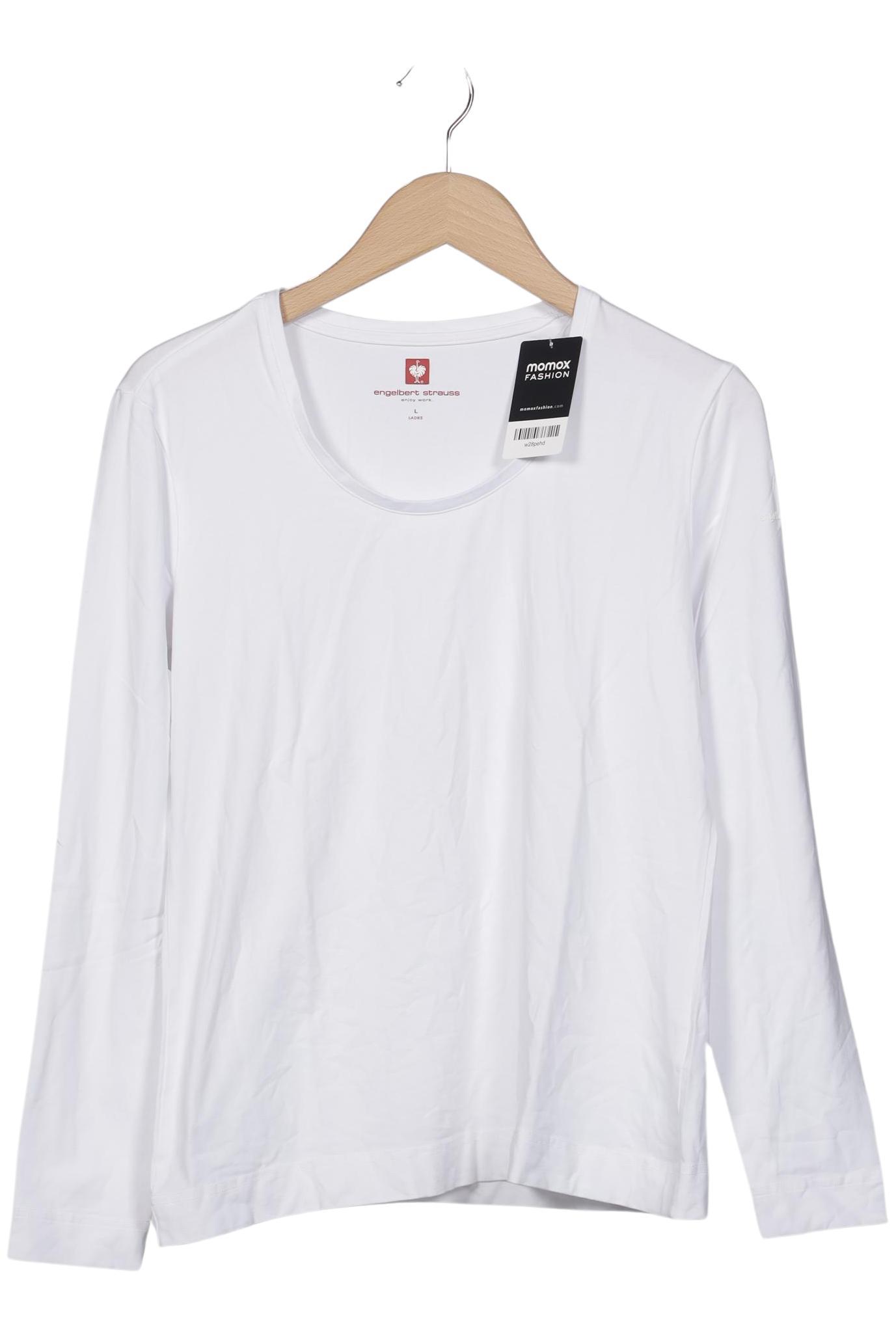 

engelbert strauss Damen Langarmshirt, weiß, Gr. 42
