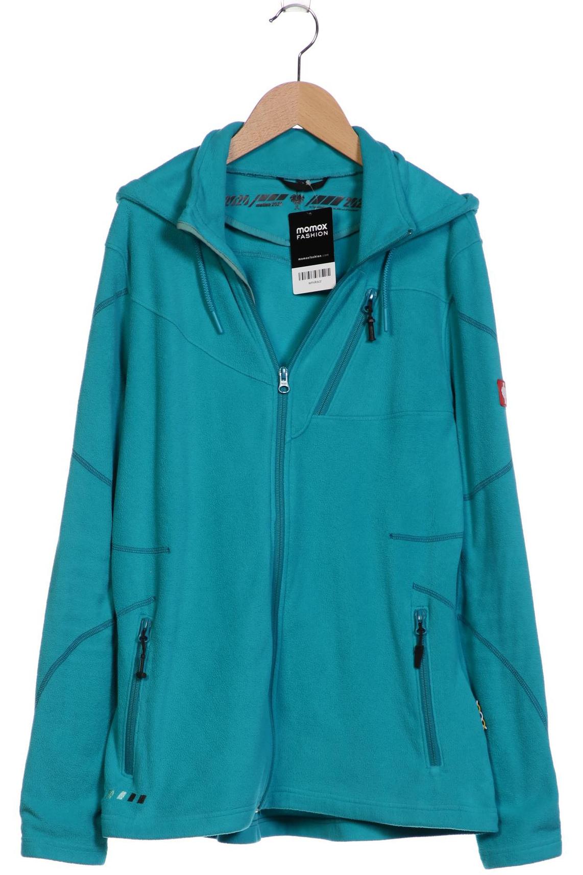 

engelbert strauss Damen Kapuzenpullover, türkis, Gr. 42