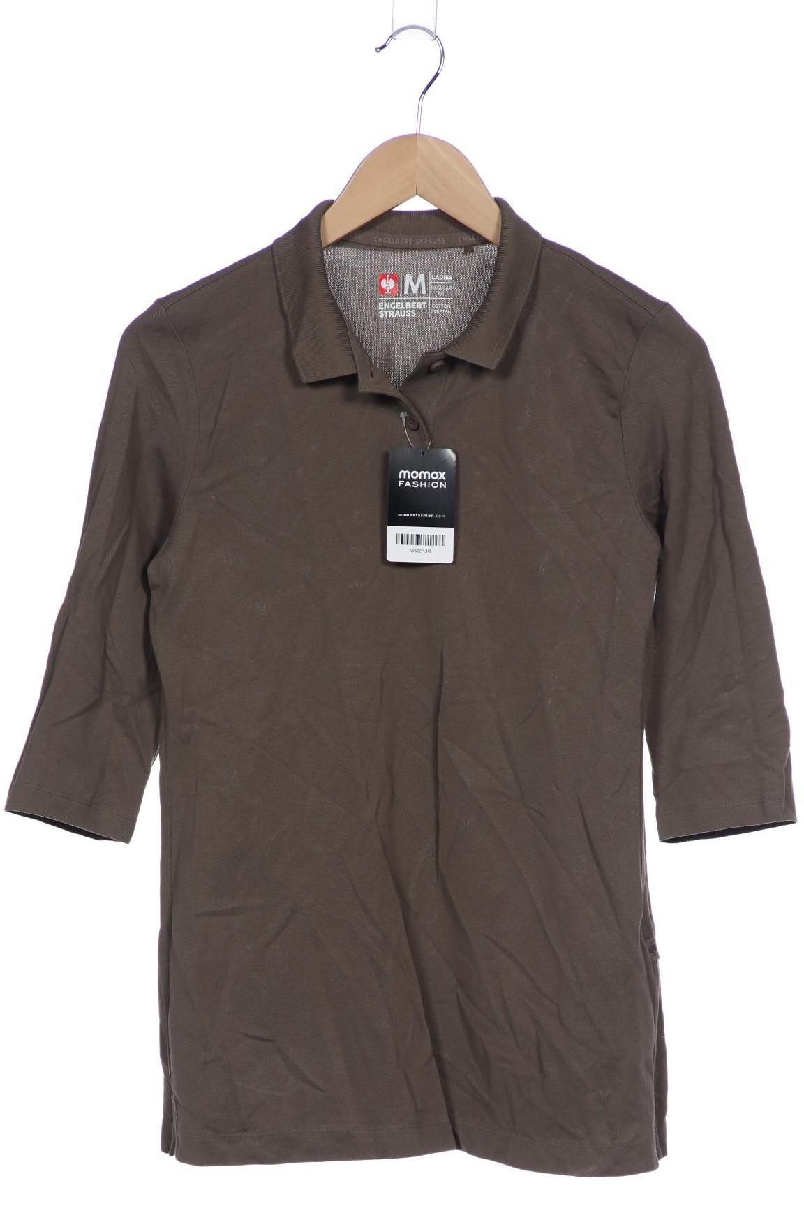 

engelbert strauss Damen Poloshirt, braun, Gr. 38