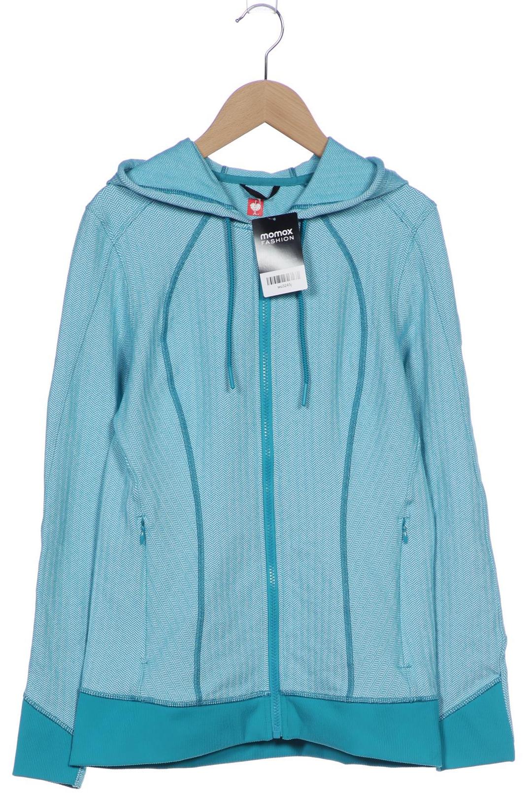 

engelbert strauss Damen Kapuzenpullover, türkis, Gr. 36