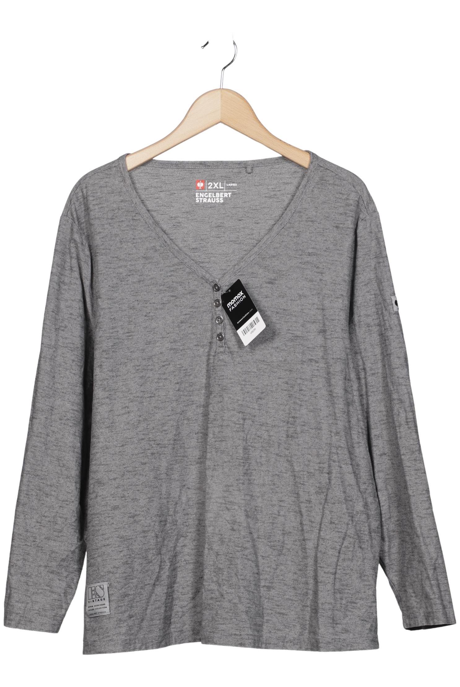 

engelbert strauss Damen Langarmshirt, grau, Gr. 46