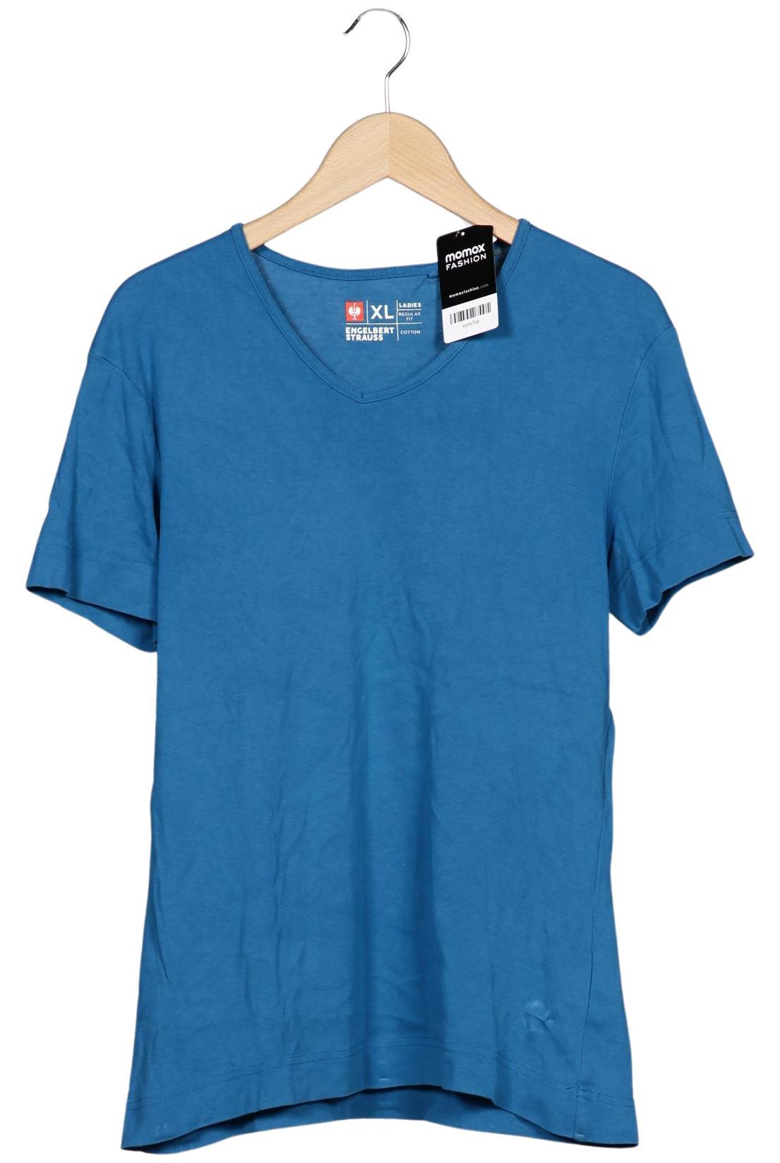 

engelbert strauss Damen T-Shirt, blau, Gr. 44