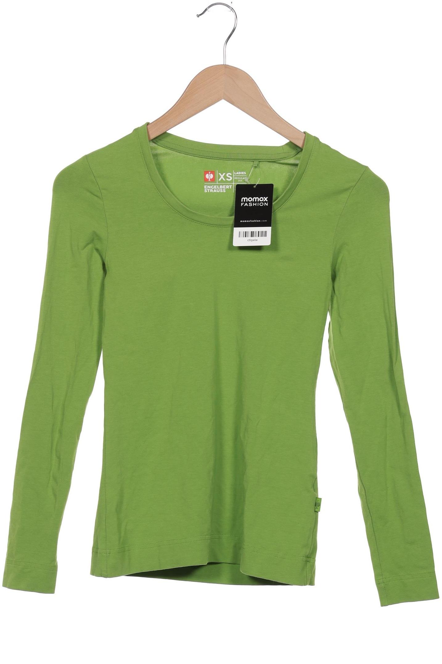 

engelbert strauss Damen Langarmshirt, grün, Gr. 34