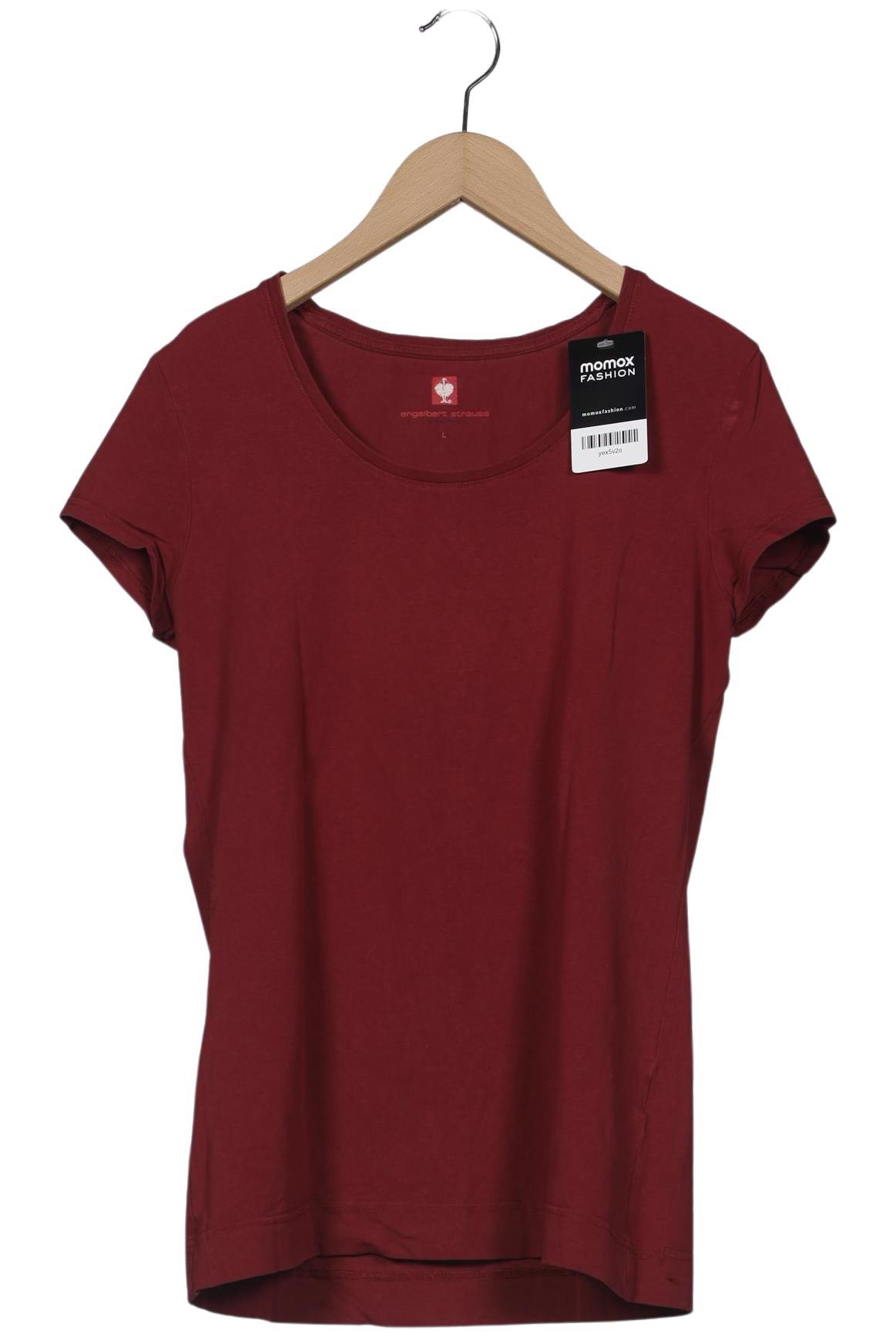 

engelbert strauss Damen T-Shirt, bordeaux, Gr. 42