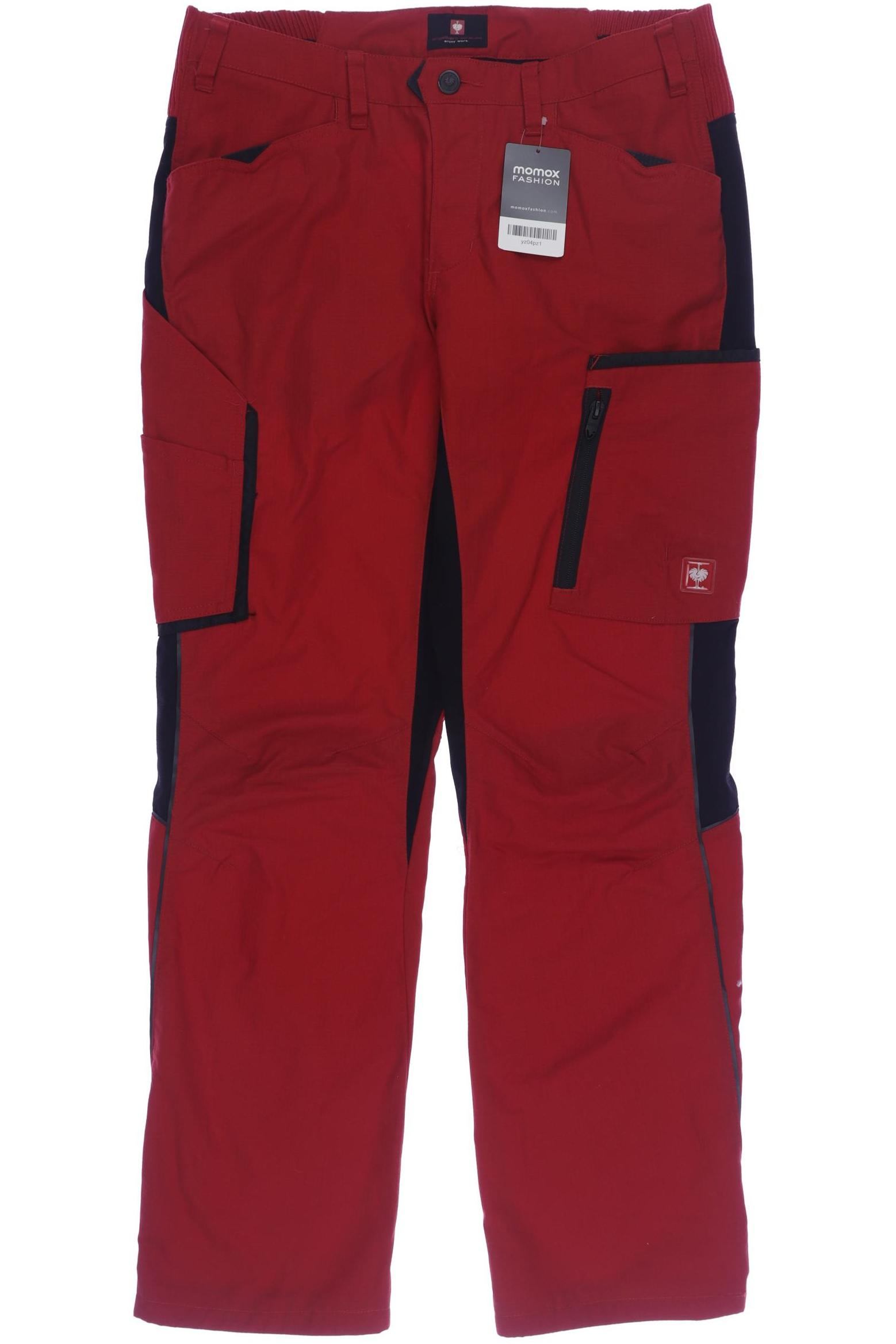 

engelbert strauss Damen Stoffhose, rot, Gr. 38