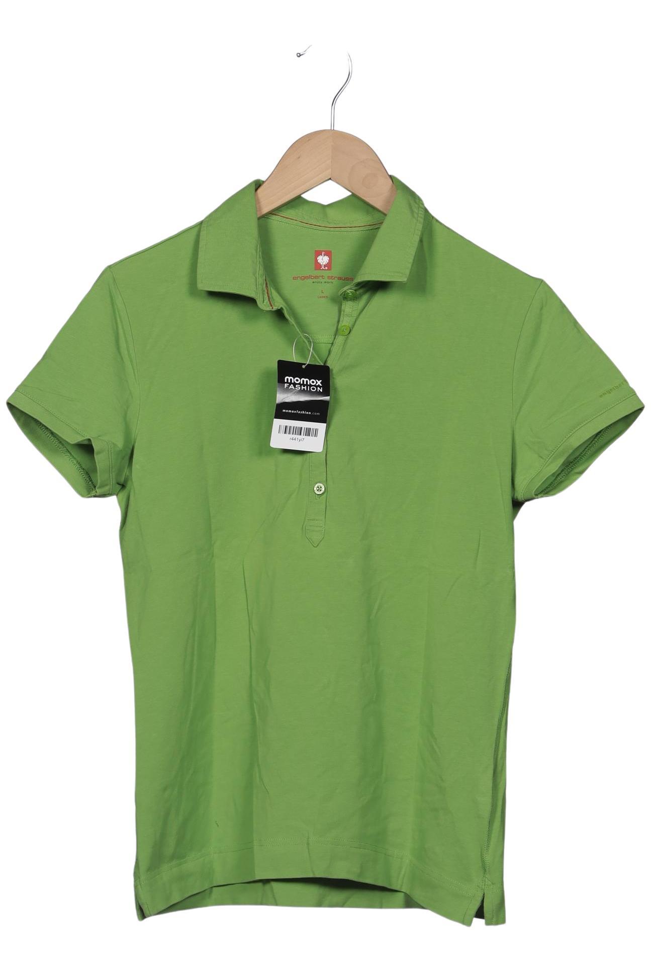 

engelbert strauss Damen Poloshirt, grün, Gr. 42