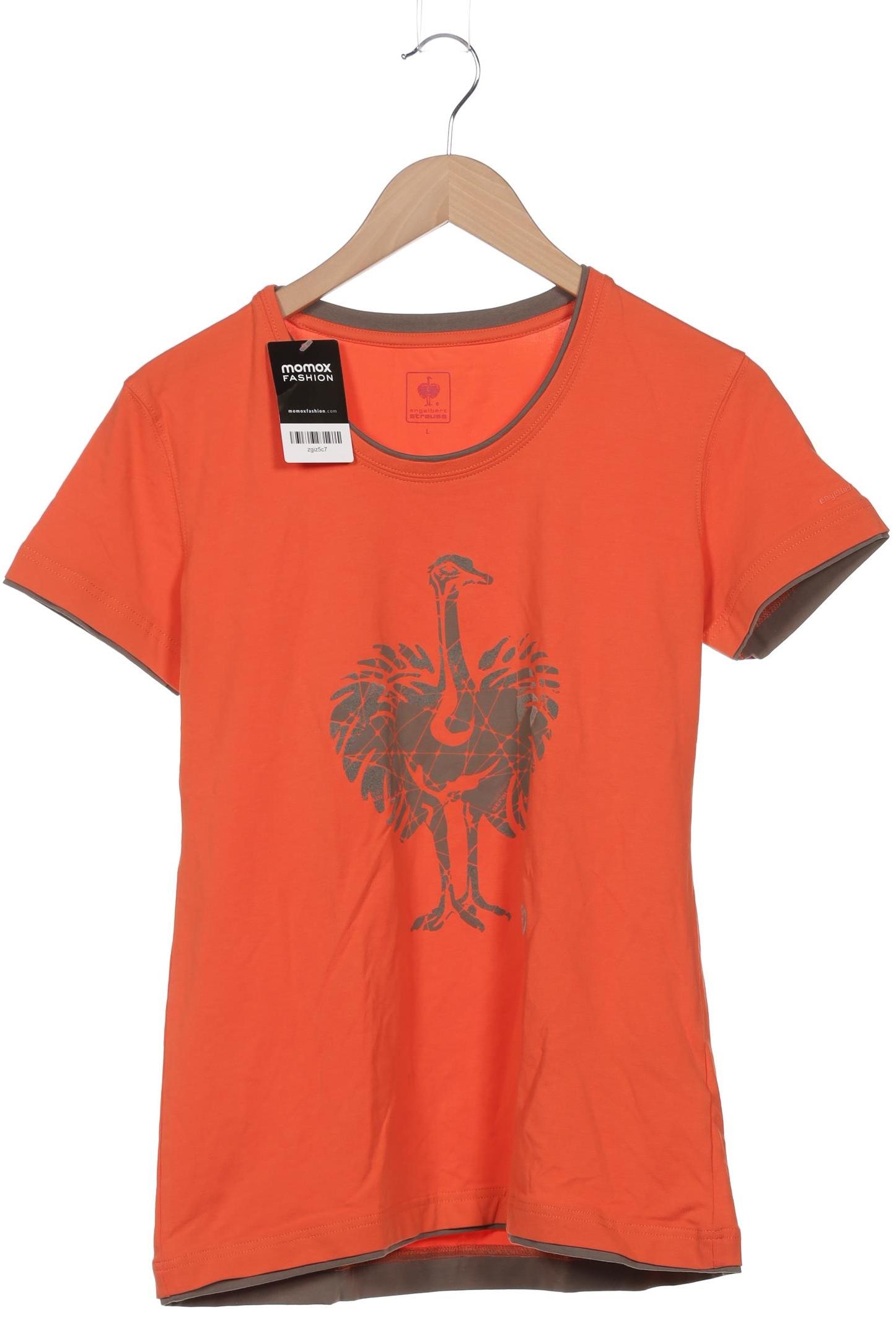 

engelbert strauss Damen T-Shirt, orange, Gr. 42
