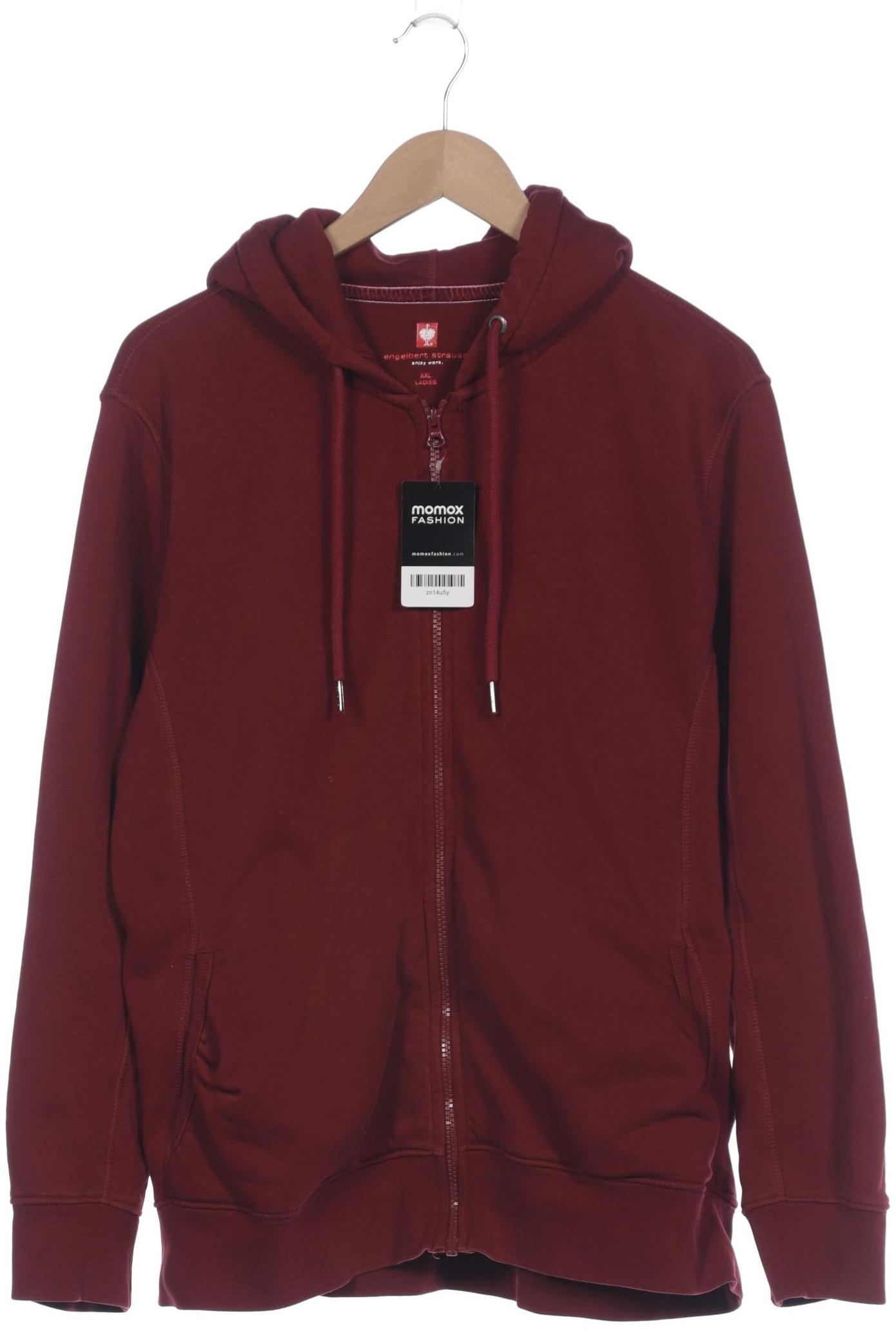 

engelbert strauss Damen Kapuzenpullover, bordeaux, Gr. 46