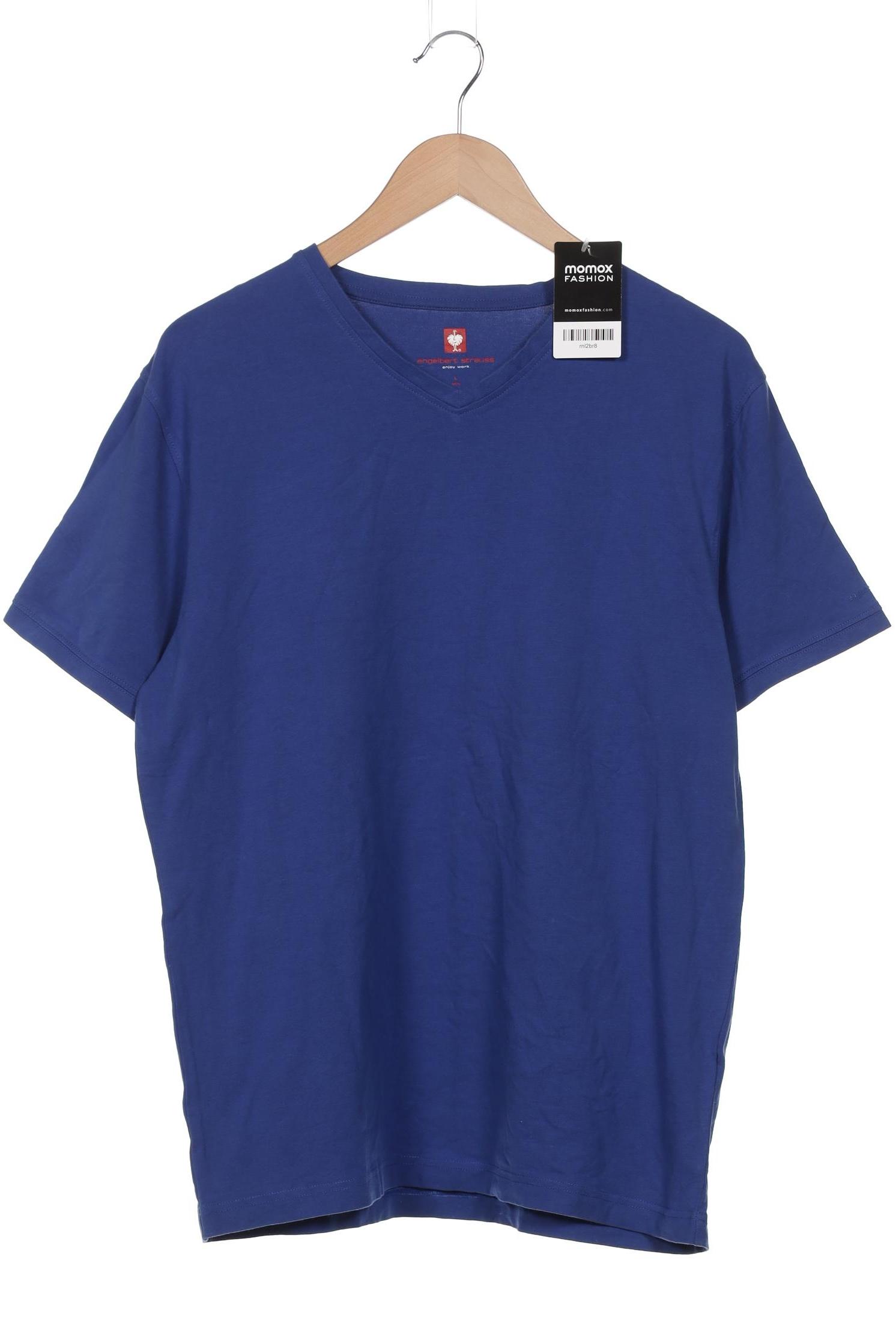 

engelbert strauss Herren T-Shirt, blau, Gr. 52