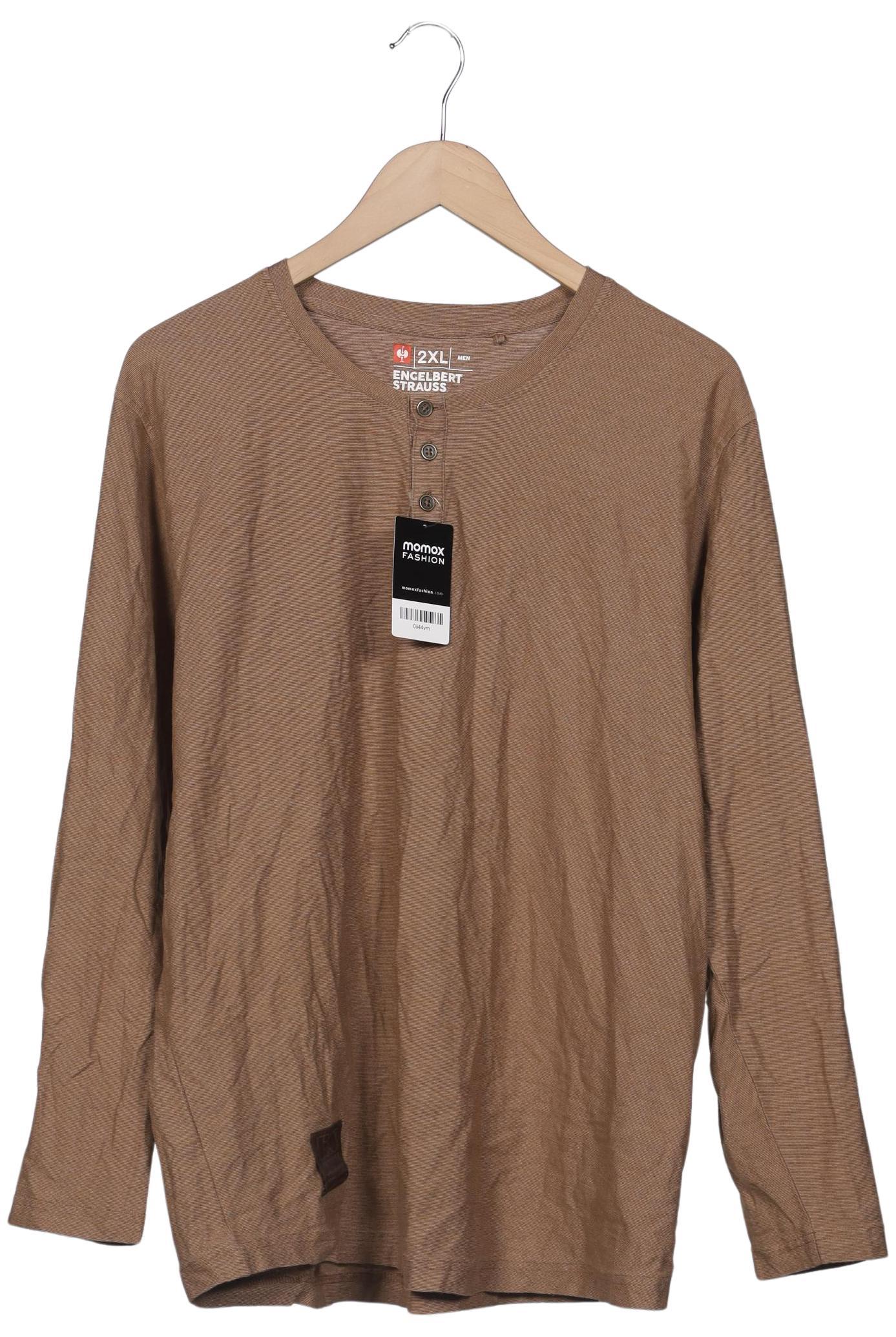 Thumbnail - engelbert strauss Herren Langarmshirt, braun, Gr. 56