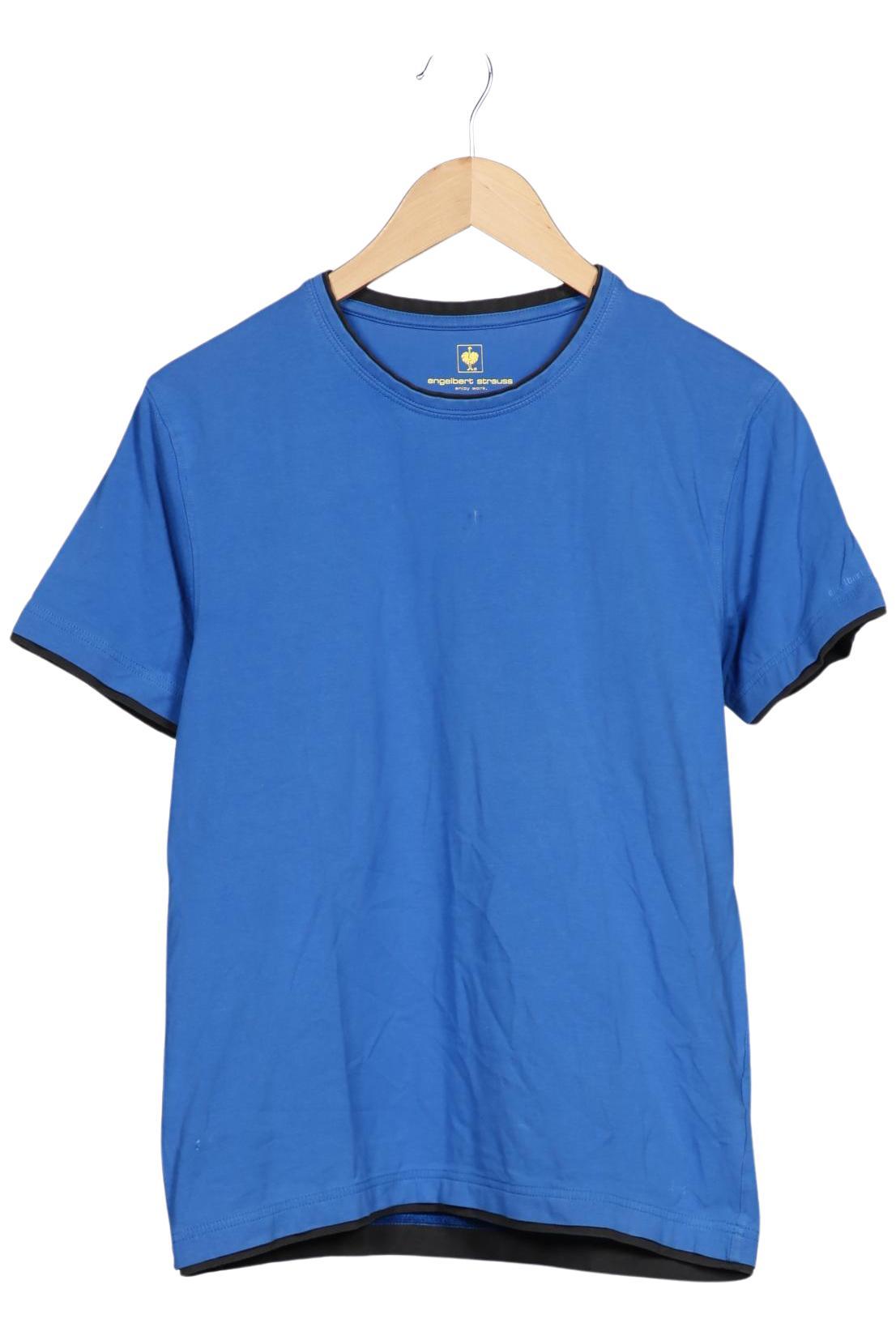 

engelbert strauss Herren T-Shirt, blau, Gr. 46