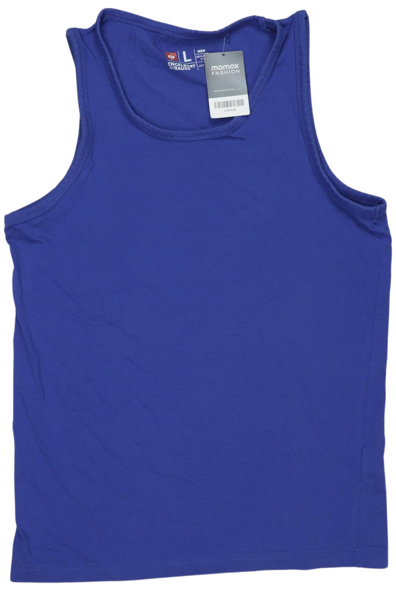 Thumbnail - engelbert strauss Herren T-Shirt, blau, Gr. 52