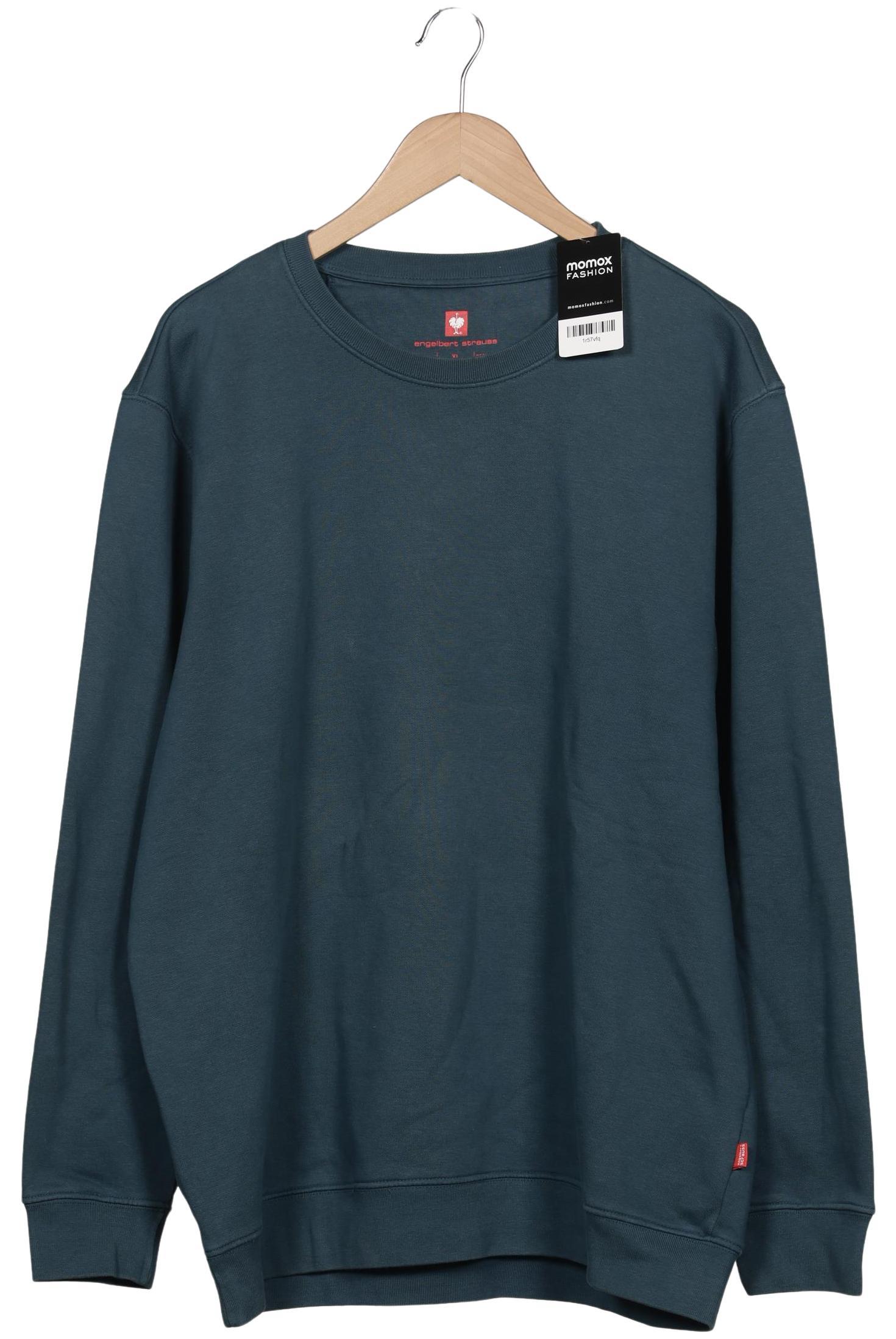 

engelbert strauss Herren Sweatshirt, türkis, Gr. 54