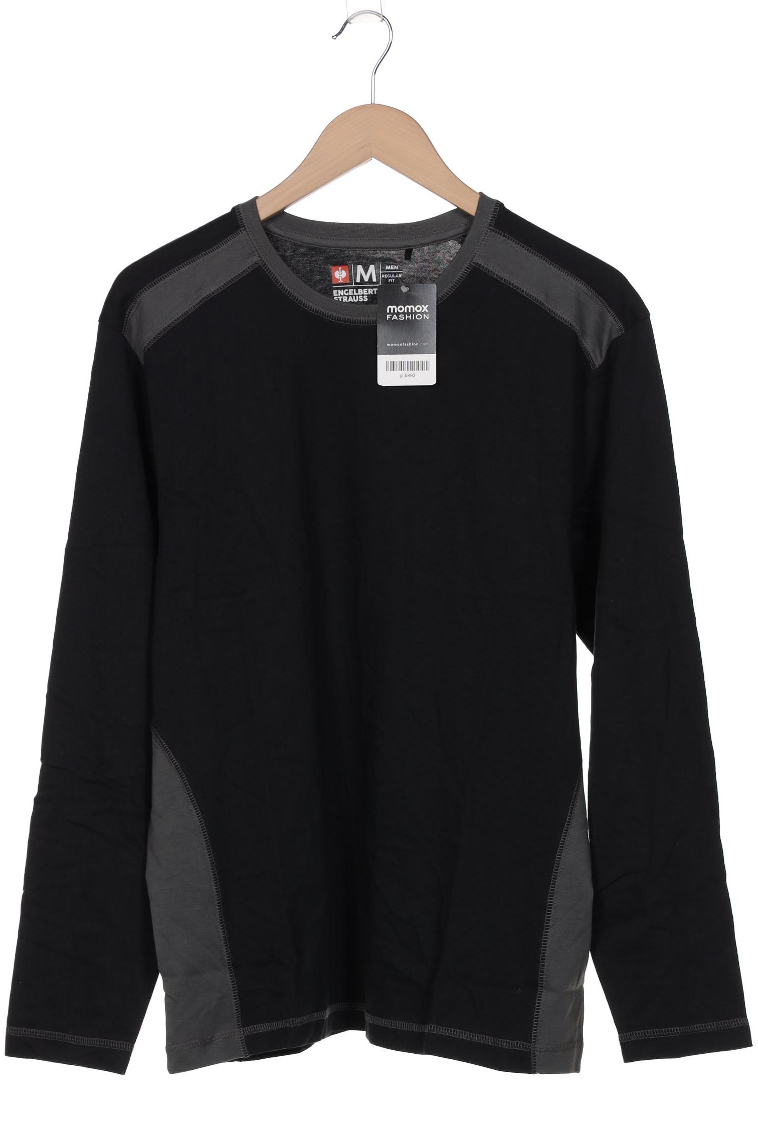 

engelbert strauss Herren Langarmshirt, schwarz, Gr. 48