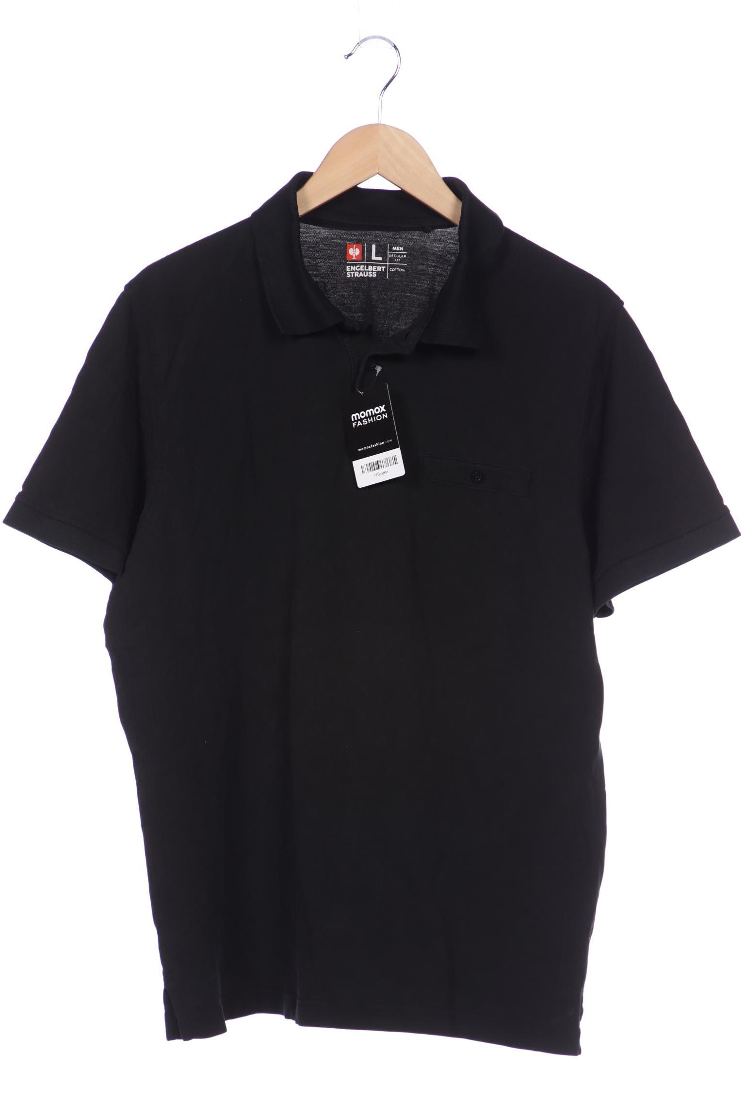 

engelbert strauss Herren Poloshirt, schwarz, Gr. 52