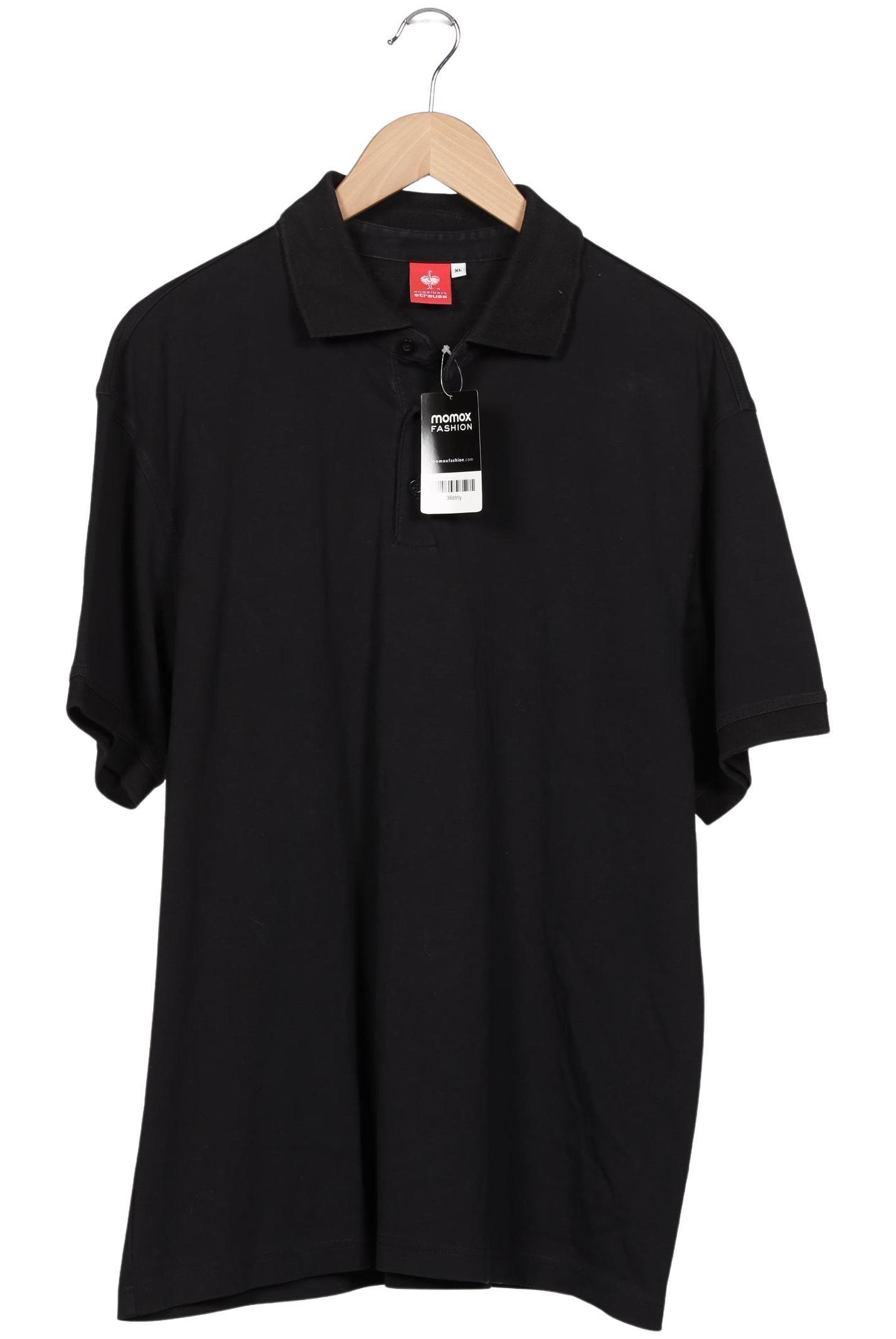 

engelbert strauss Herren Poloshirt, schwarz, Gr. 54