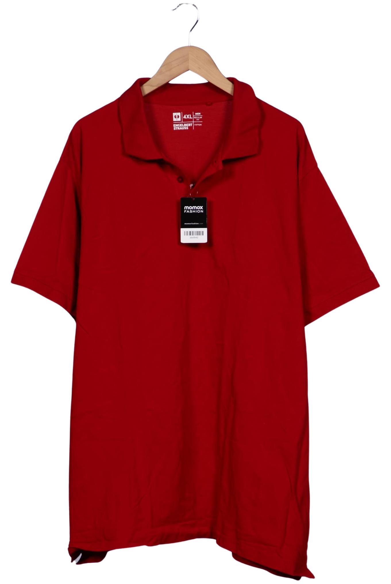 

engelbert strauss Herren Poloshirt, rot, Gr. 60
