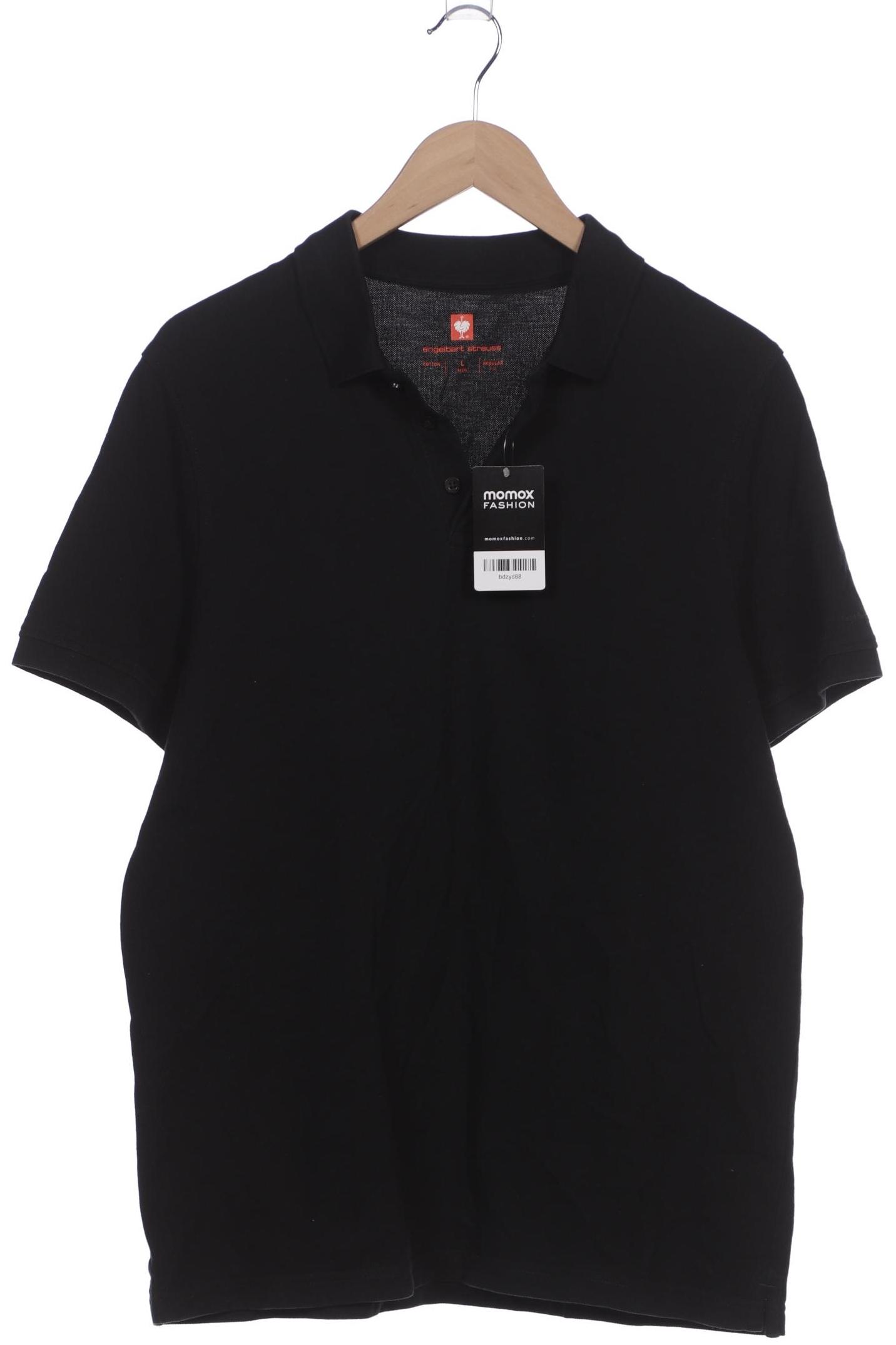 

engelbert strauss Herren Poloshirt, schwarz, Gr. 52