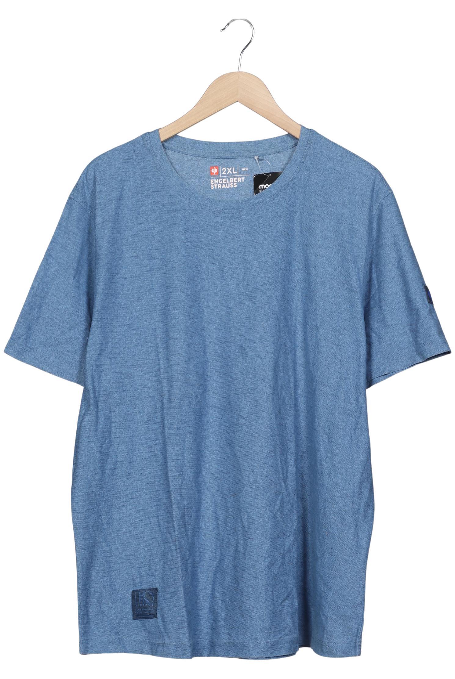 

engelbert strauss Herren T-Shirt, blau, Gr. 56