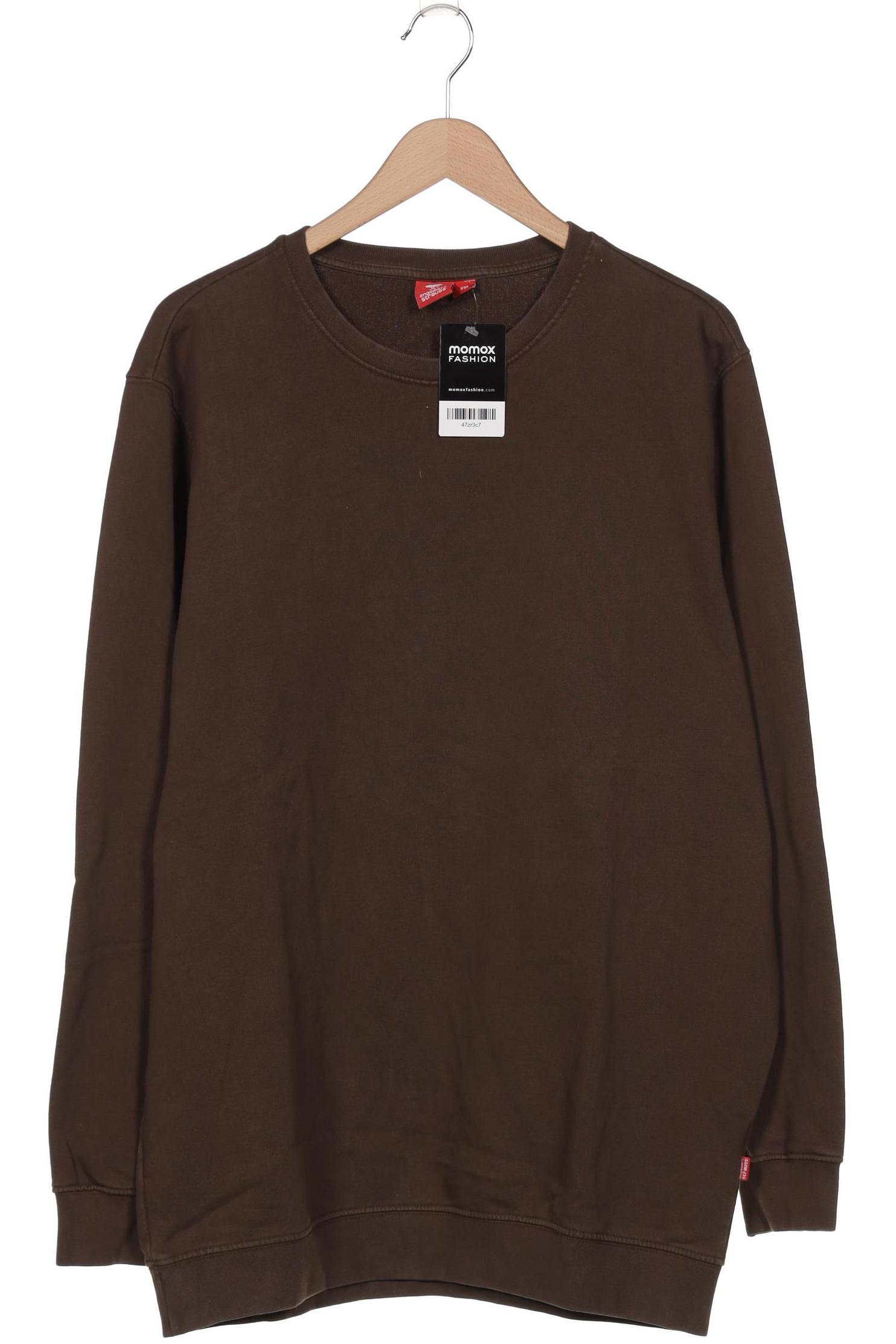

engelbert strauss Herren Sweatshirt, braun, Gr. 56