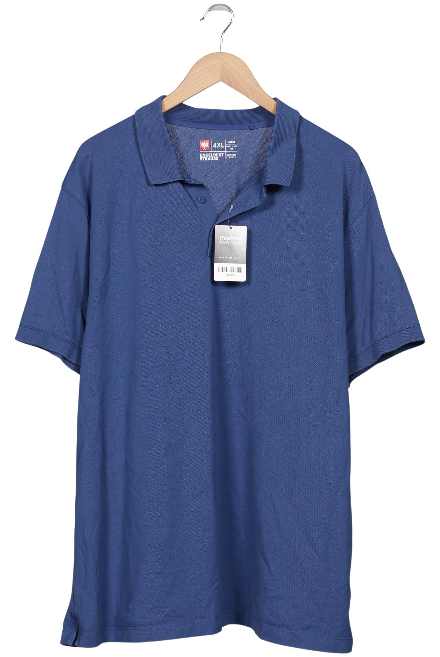 

engelbert strauss Herren Poloshirt, blau, Gr. 60