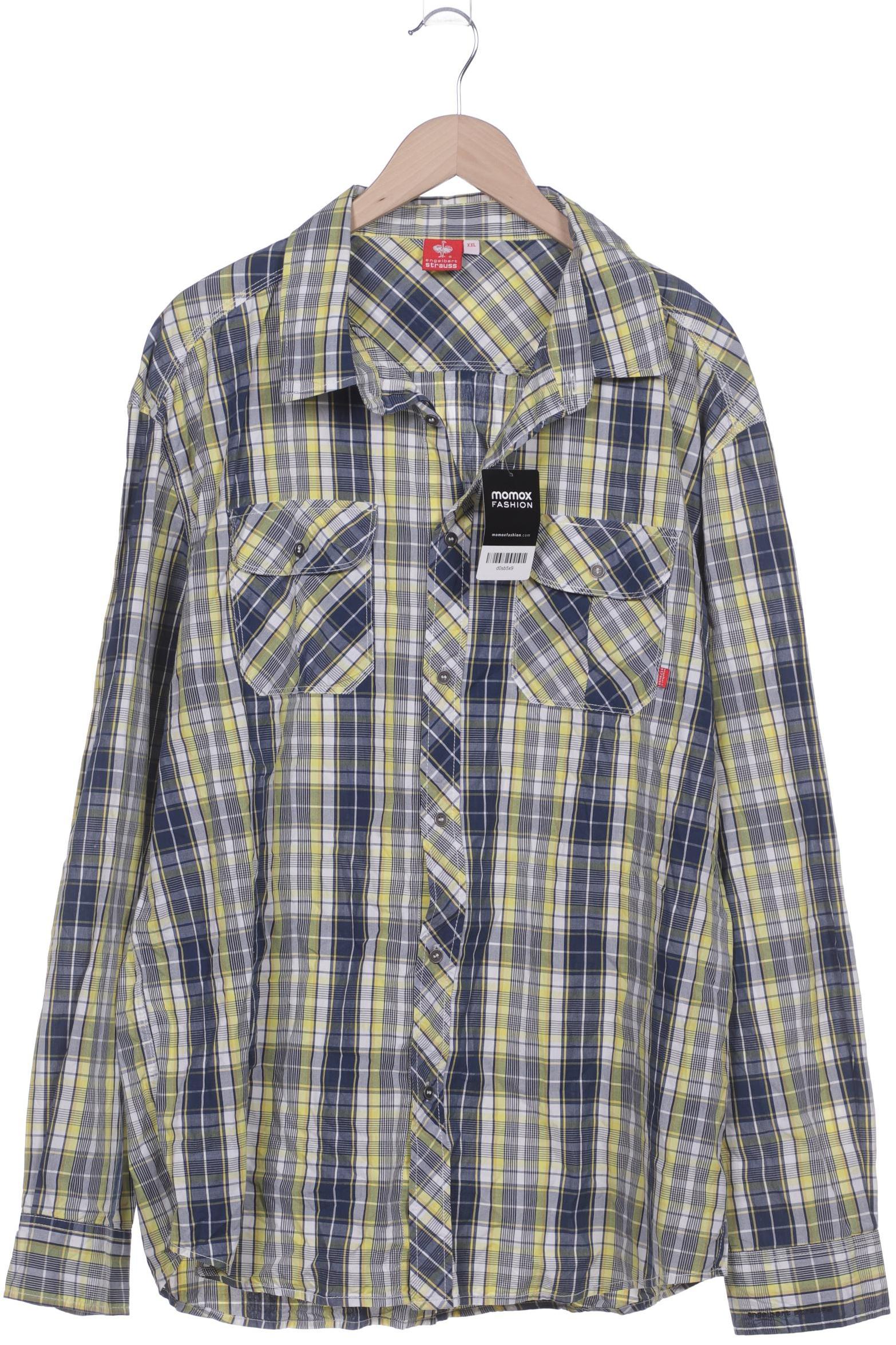 

engelbert strauss Herren Hemd, blau, Gr. 56