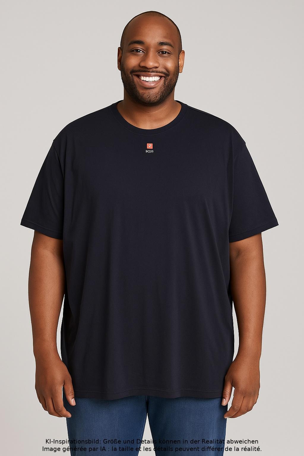 

engelbert strauss Herren T-Shirt, marineblau, Gr. 60