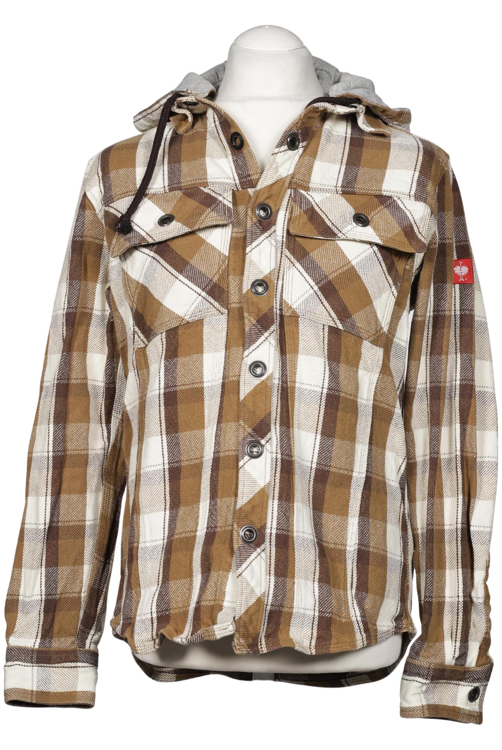 

engelbert strauss Herren Hemd, braun, Gr. 48