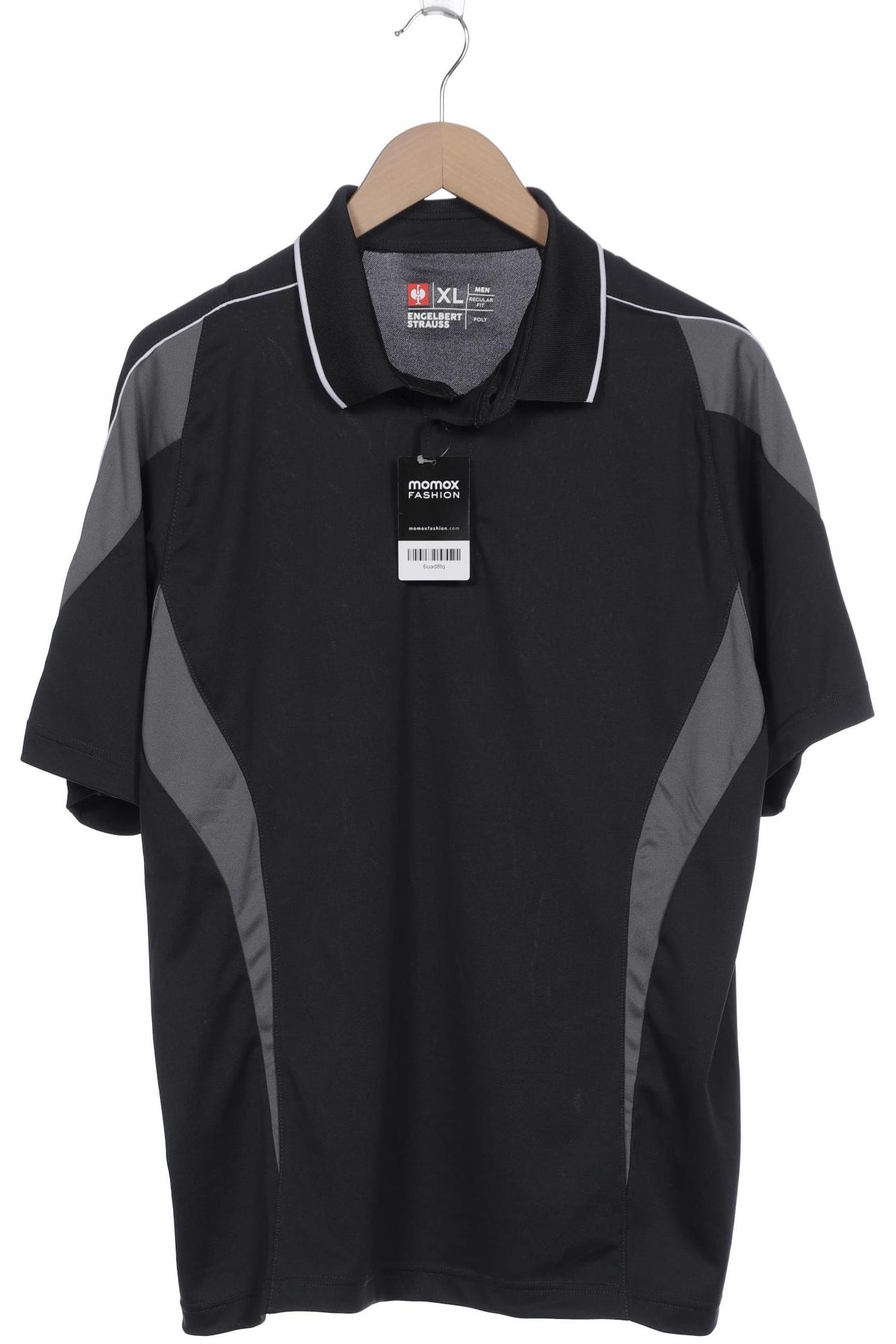 

engelbert strauss Herren Poloshirt, schwarz