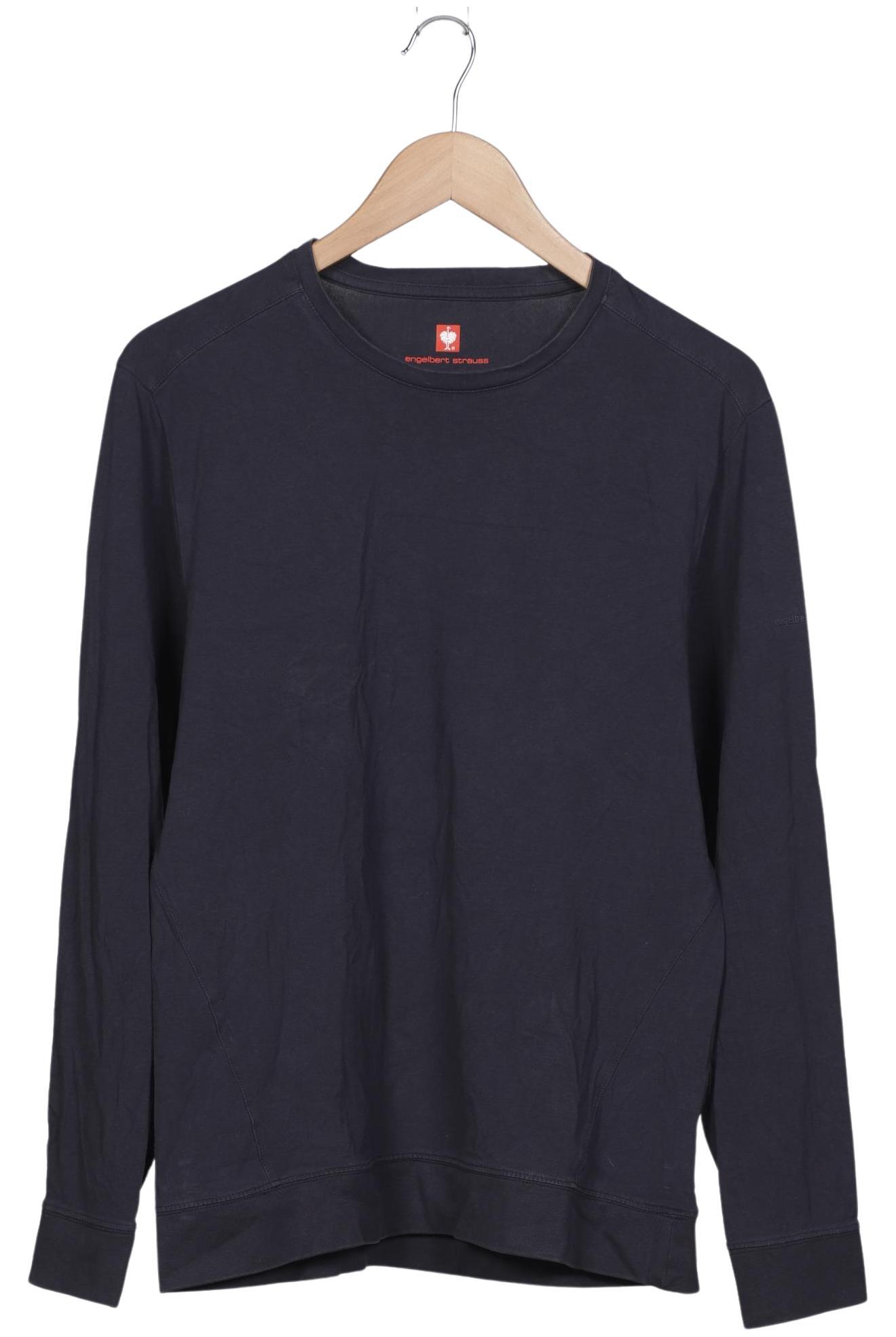 

engelbert strauss Herren Langarmshirt, marineblau, Gr. 48