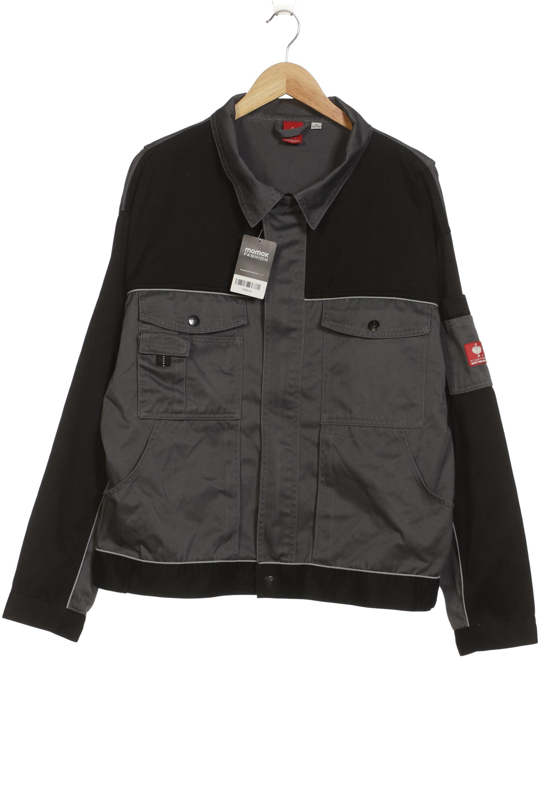 

engelbert strauss Herren Jacke, grau, Gr. 56