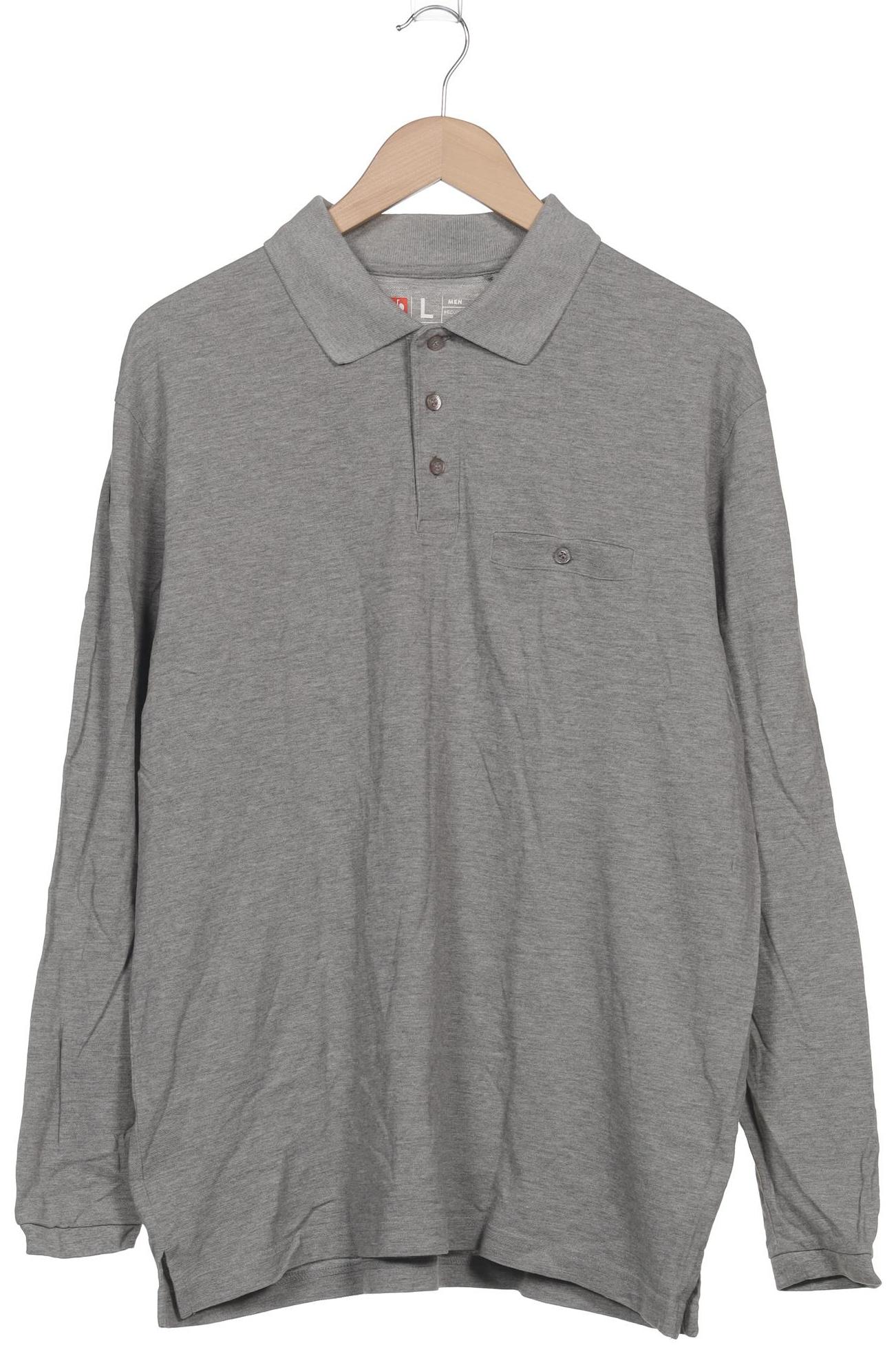 

engelbert strauss Herren Poloshirt, grau, Gr. 52