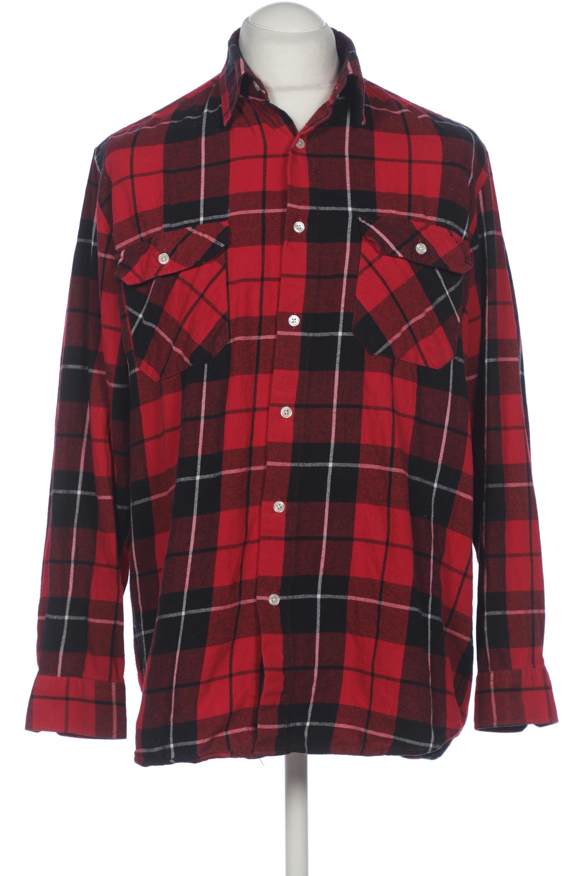 

engelbert strauss Herren Hemd, rot, Gr. 48