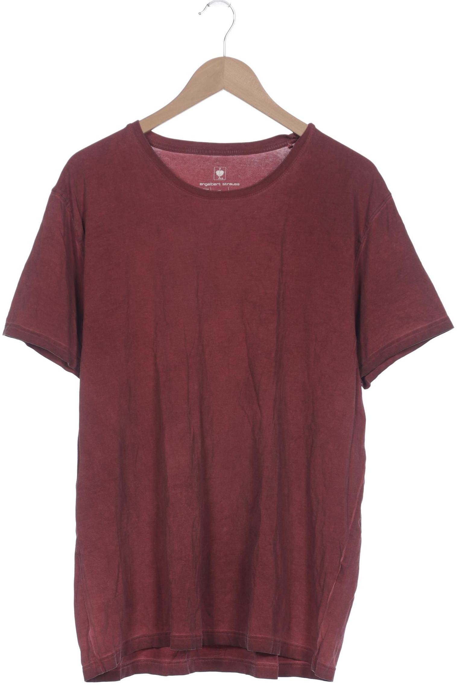 

engelbert strauss Herren T-Shirt, bordeaux, Gr. 54