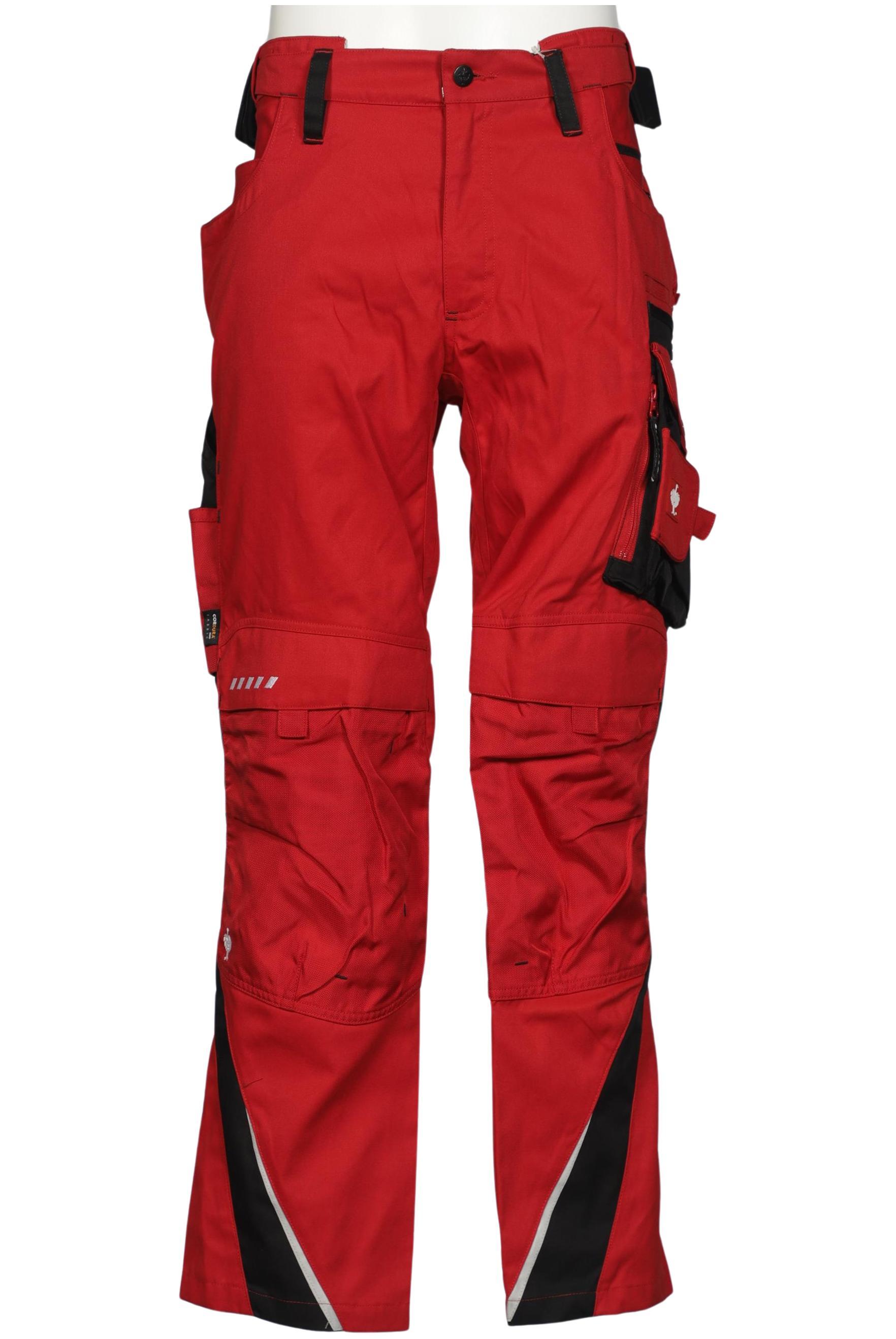 

engelbert strauss Herren Stoffhose, rot, Gr. 46