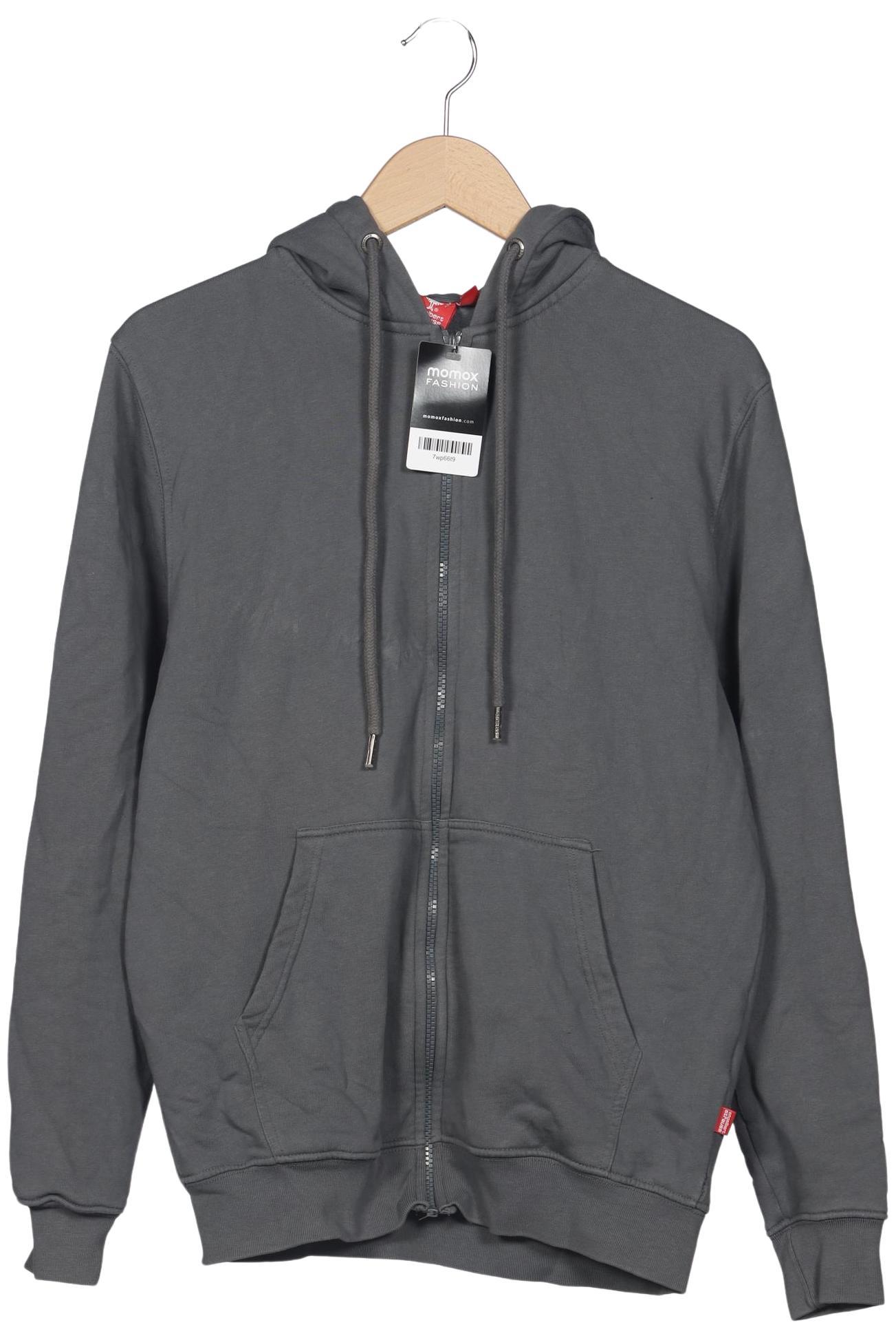 

engelbert strauss Herren Kapuzenpullover, grau, Gr. 46