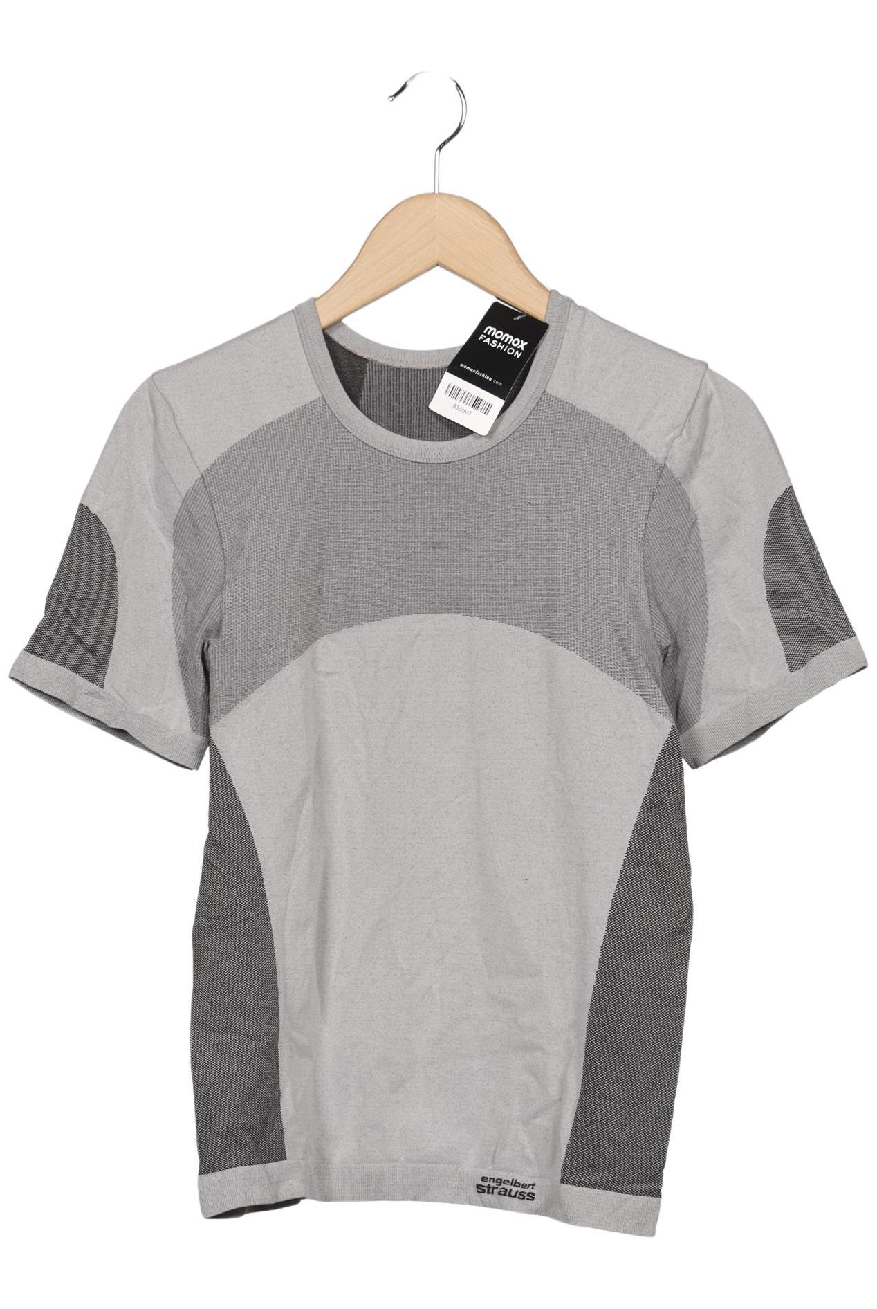 

engelbert strauss Herren T-Shirt, grau, Gr. 48