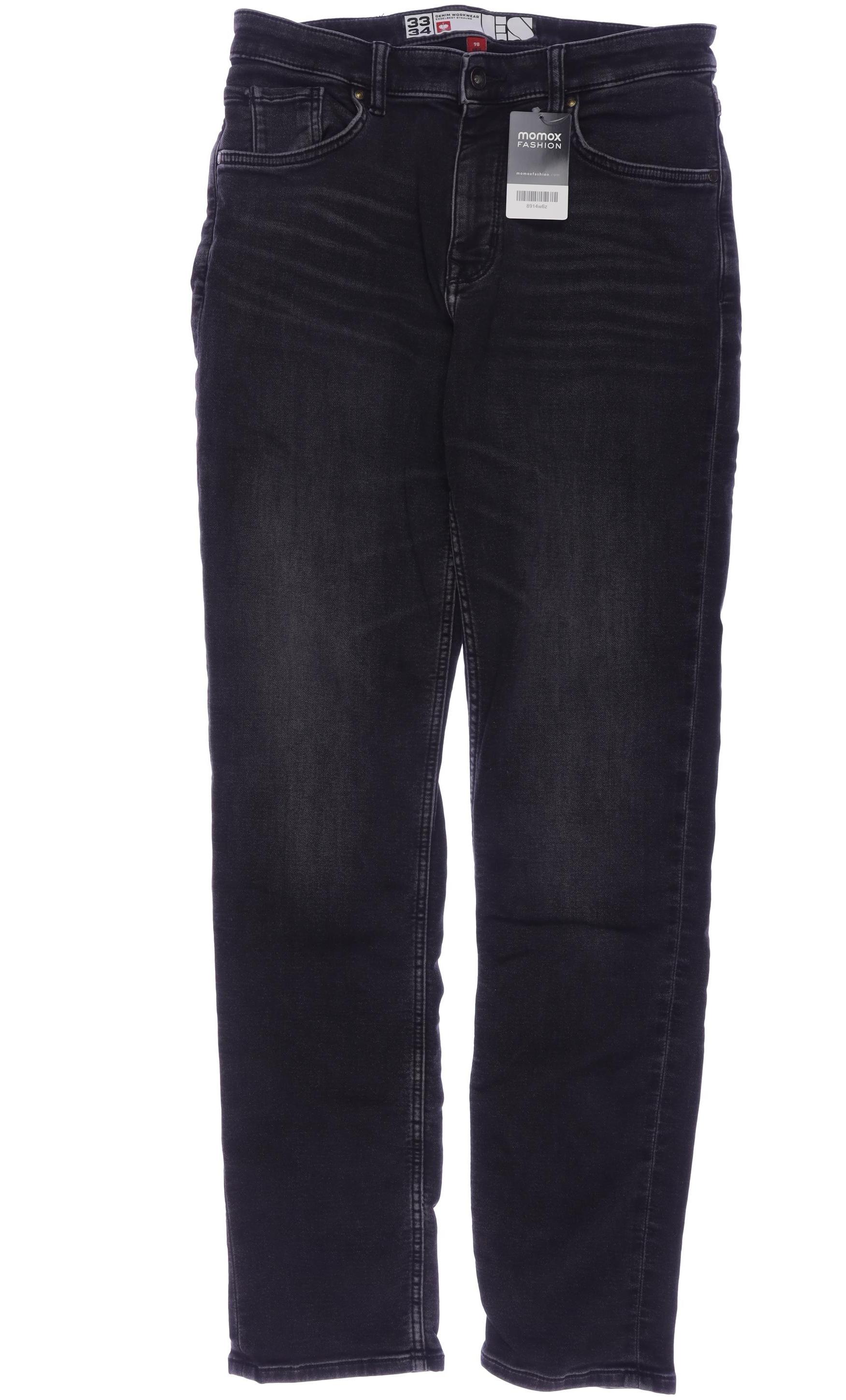 

engelbert strauss Herren Jeans, schwarz, Gr. 33