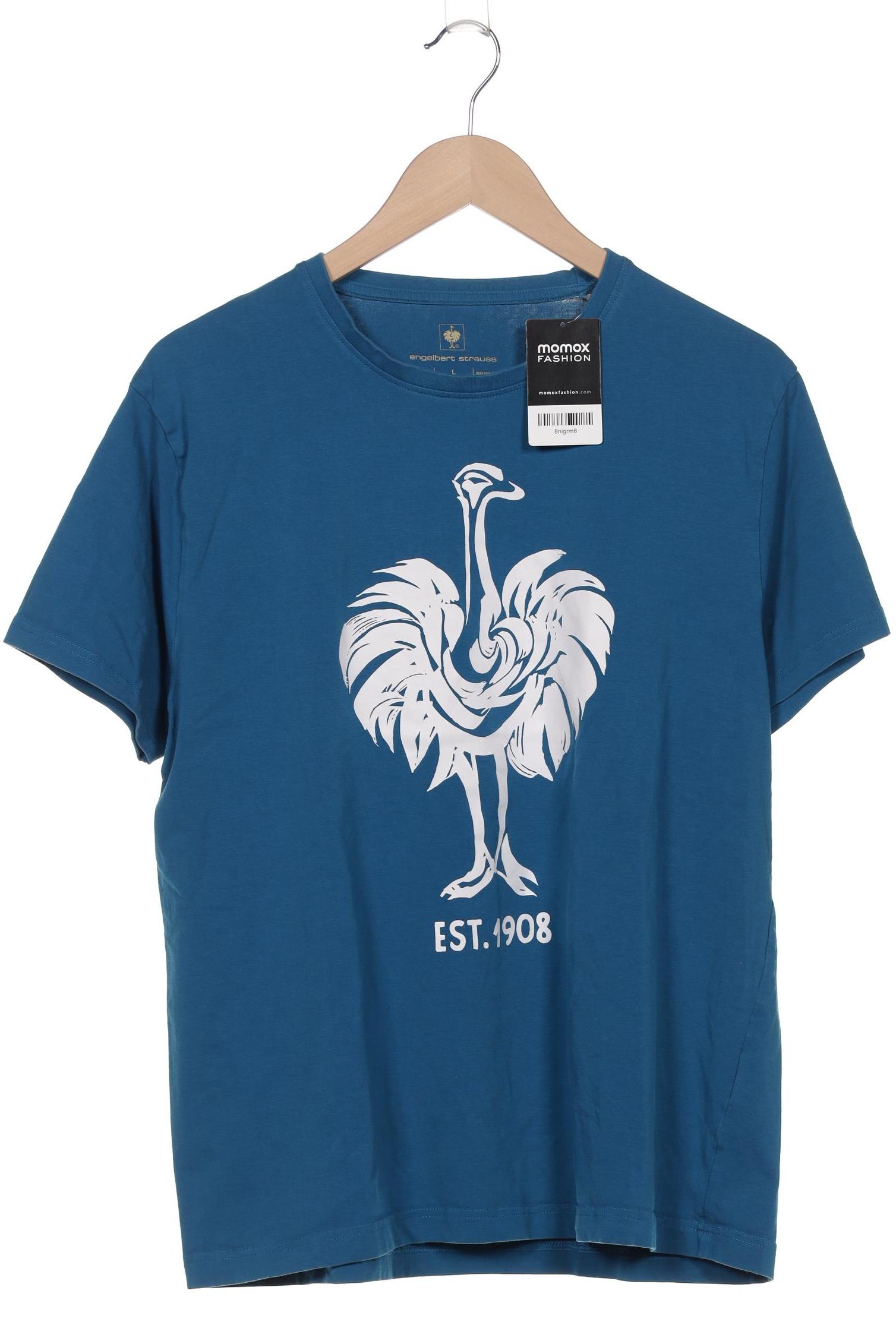 

engelbert strauss Herren T-Shirt, blau, Gr. 52