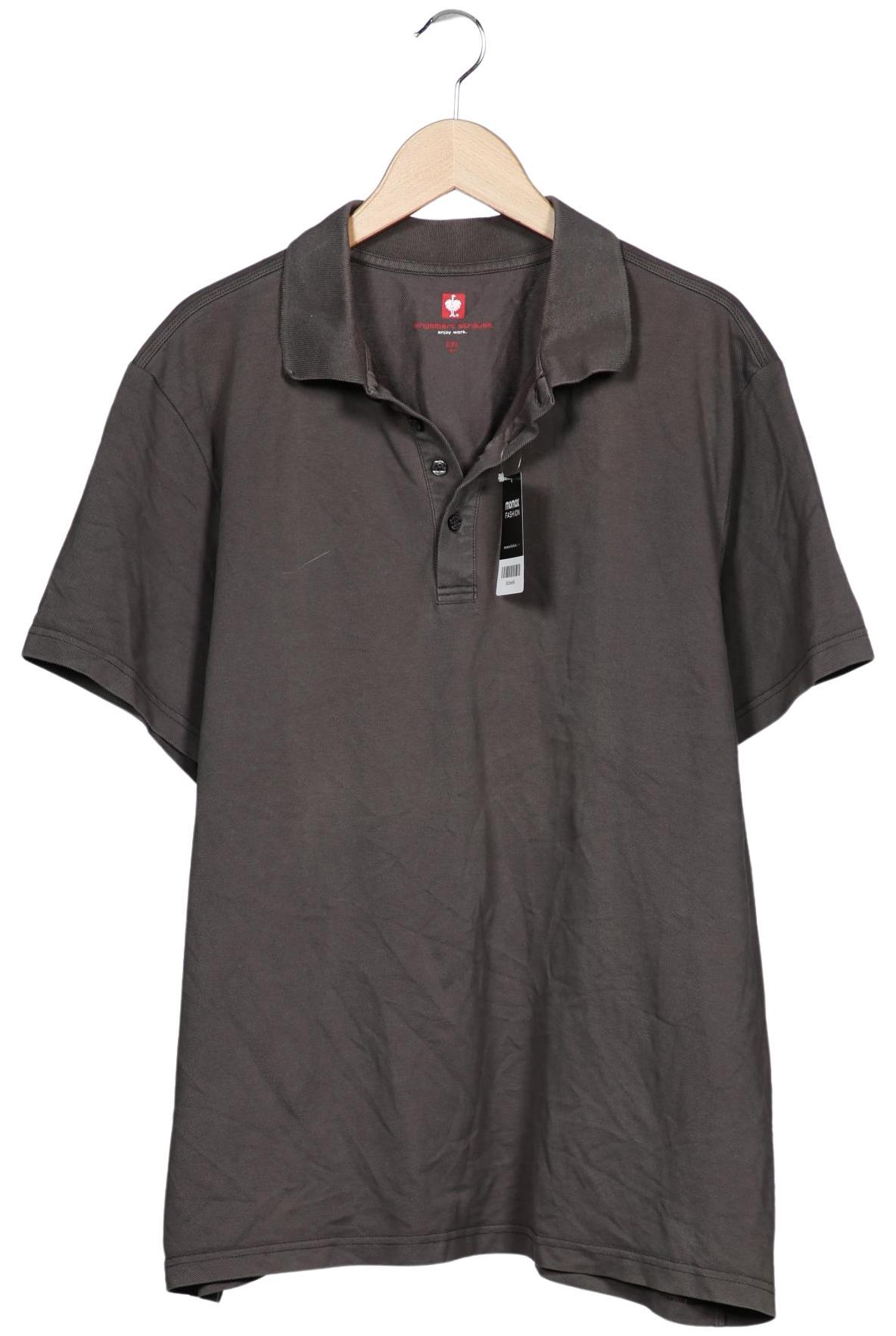 

engelbert strauss Herren Poloshirt, grau, Gr. 56