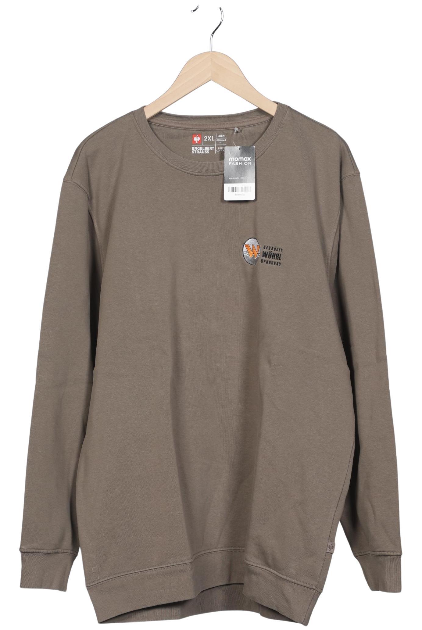 Thumbnail - engelbert strauss Herren Sweatshirt, braun, Gr. 56