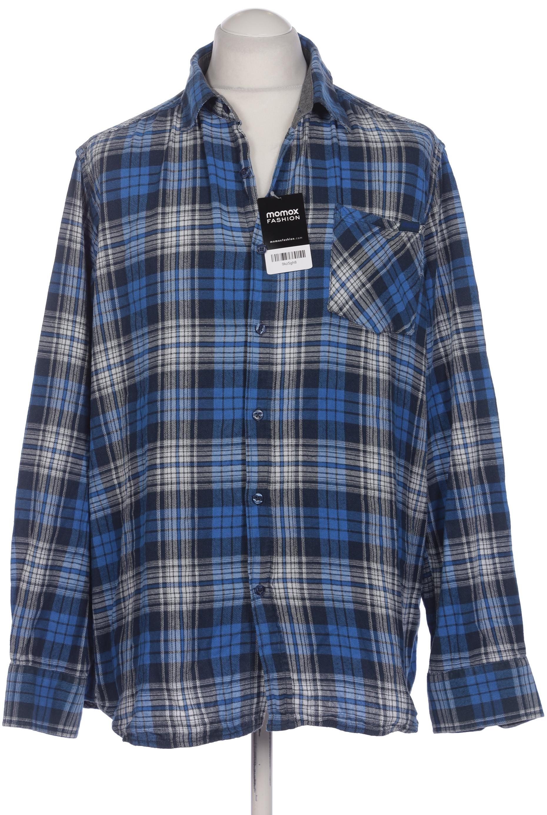 

engelbert strauss Herren Hemd, blau, Gr. 54
