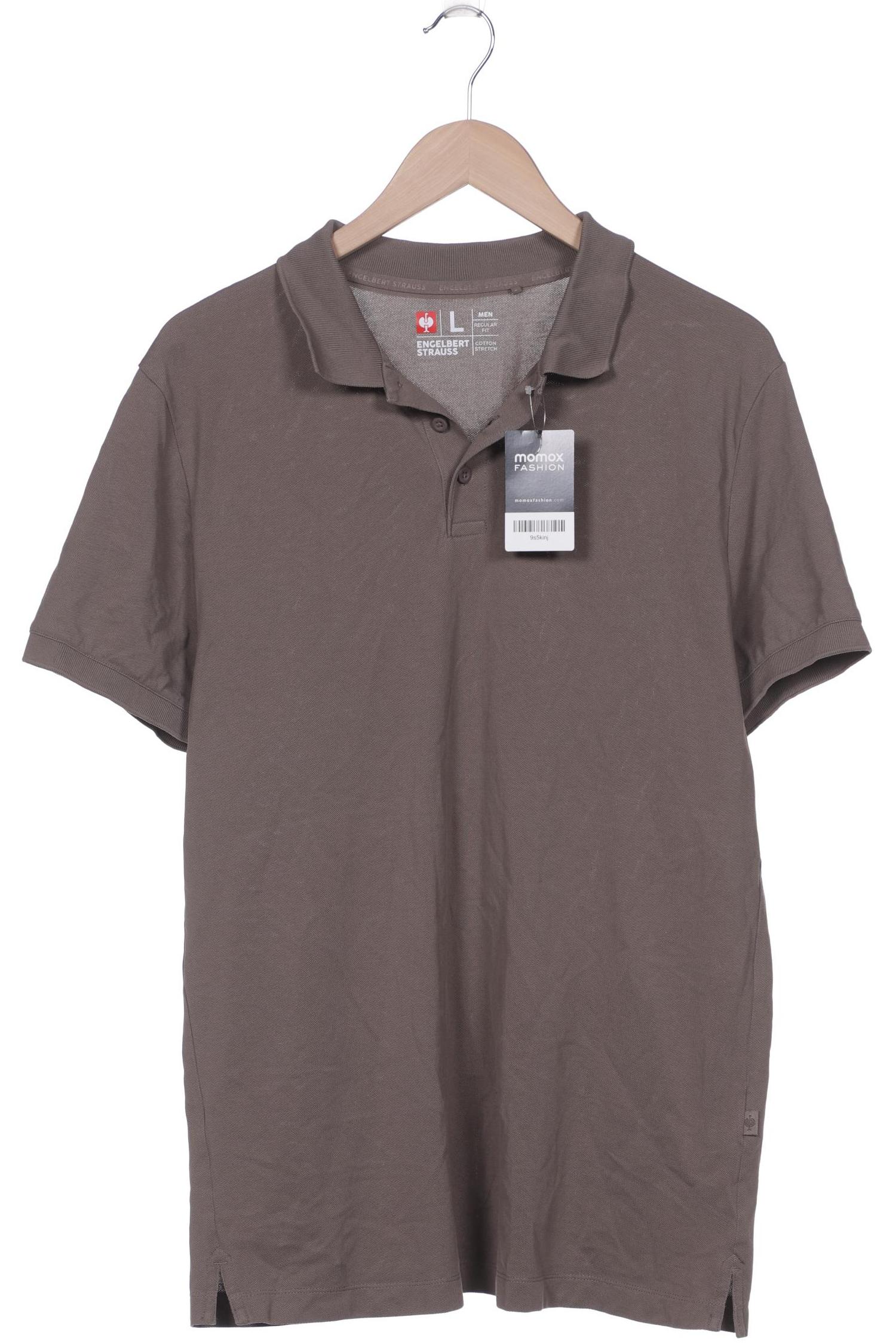 

engelbert strauss Herren Poloshirt, braun