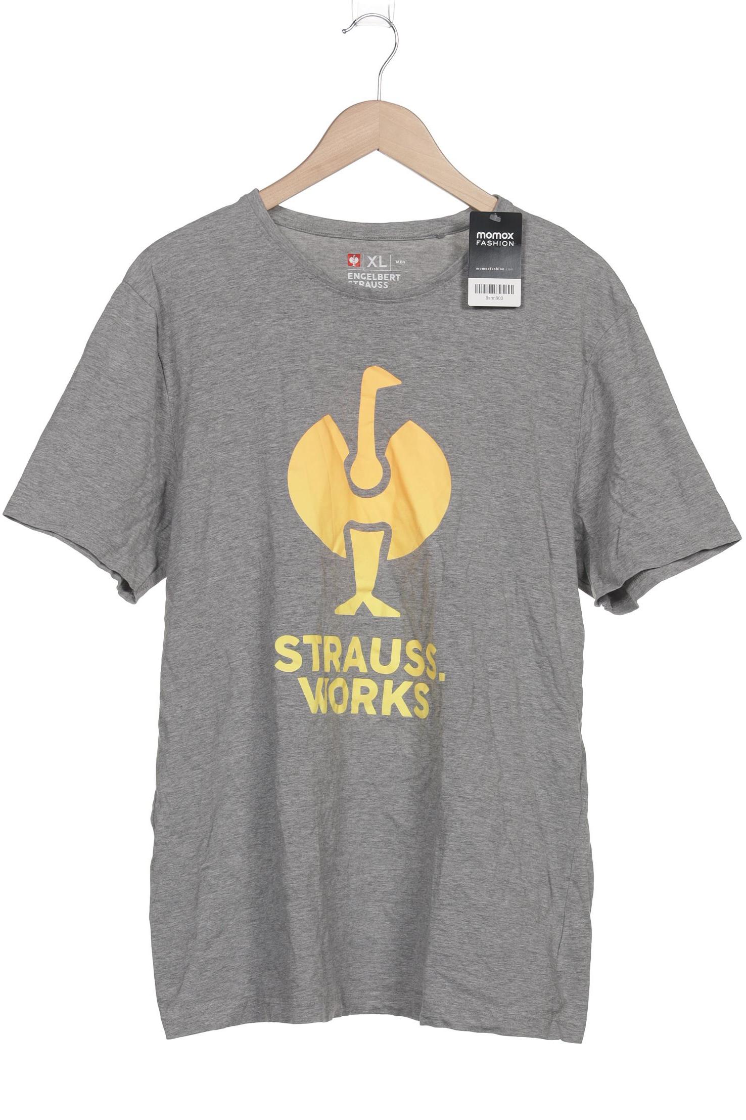 

engelbert strauss Herren T-Shirt, grau, Gr. 54
